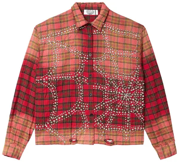 SP8002 Vale Forever Haze Flannel 'Red'