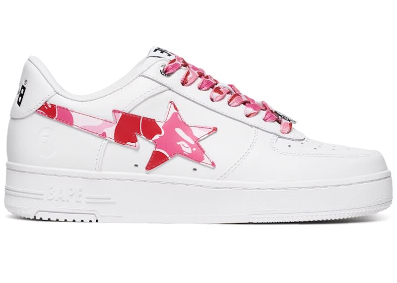 SP13550 A Bathing Ape Bape Sta Low ABC Camo White Pink (2025)