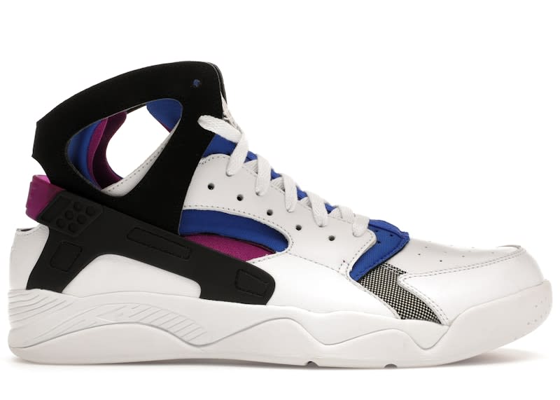 SP11808 Nike Air Flight Huarache OG White Bold Berry (2014)