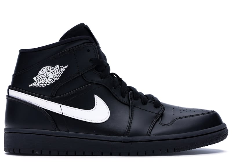 SP11627 Jordan 1 Mid Black White (2018)