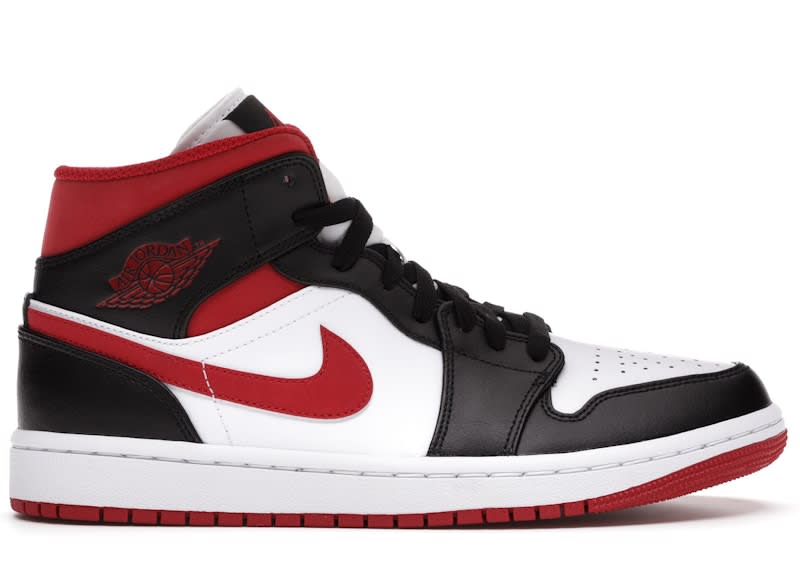 SP13096 Jordan 1 Mid Gym Red Black White