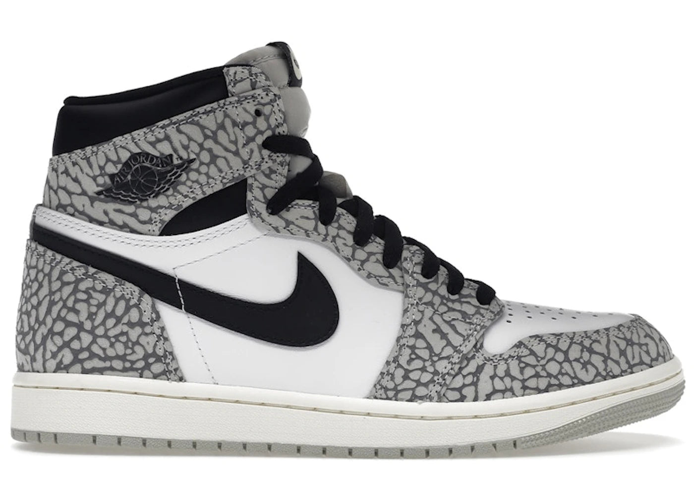 SP10775 Jordan 1 Retro High OG White Cement