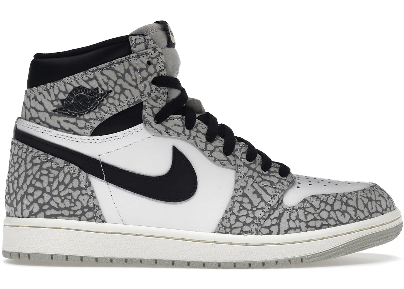 SP673 Jordan 1 Retro High OG White Cement