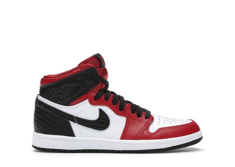 SP15136 Jordan 1 Retro High Satin Snake Chicago (PS)
