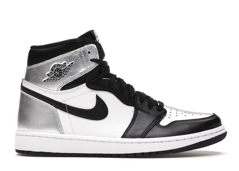 SP12103 Jordan 1 Retro High Silver Toe (Women's)