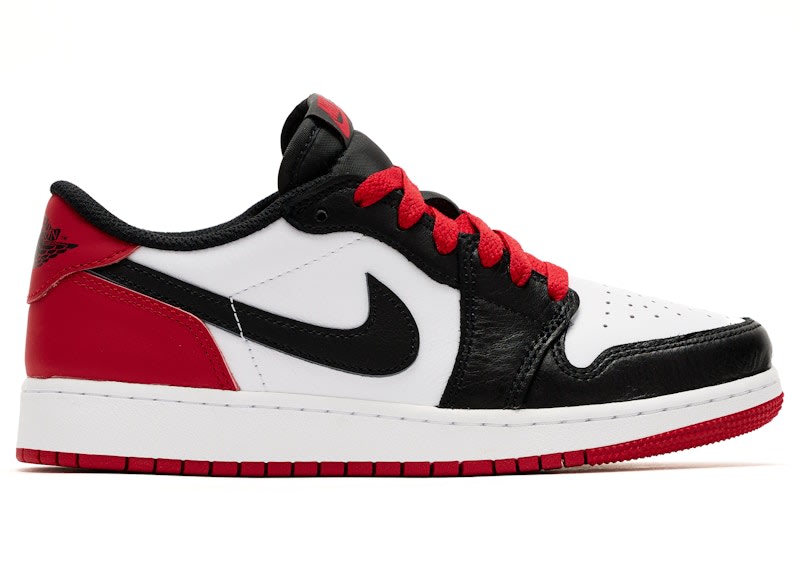 SP1470 Jordan 1 Retro Low OG Black Toe (2023) (GS)
