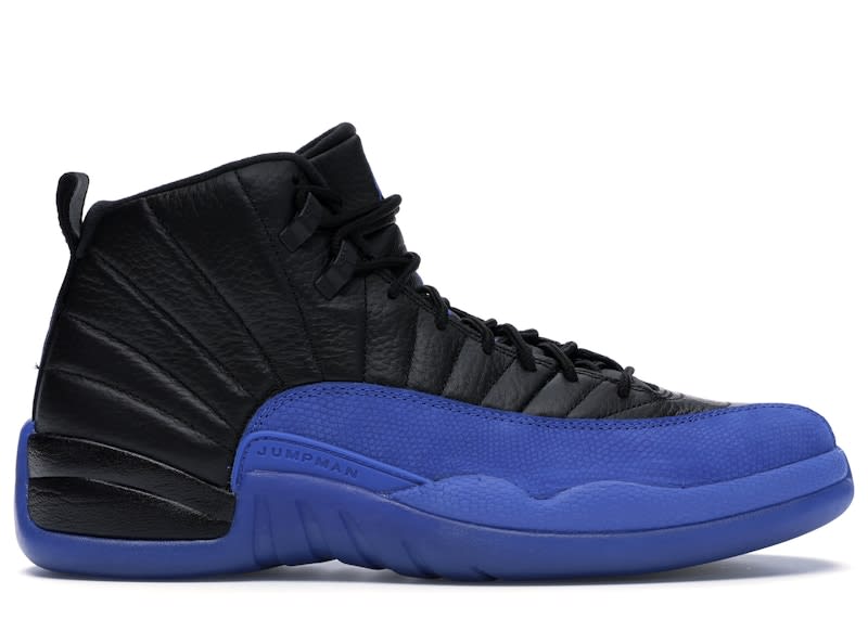 SP2898 Jordan 12 Retro Black Game Royal
