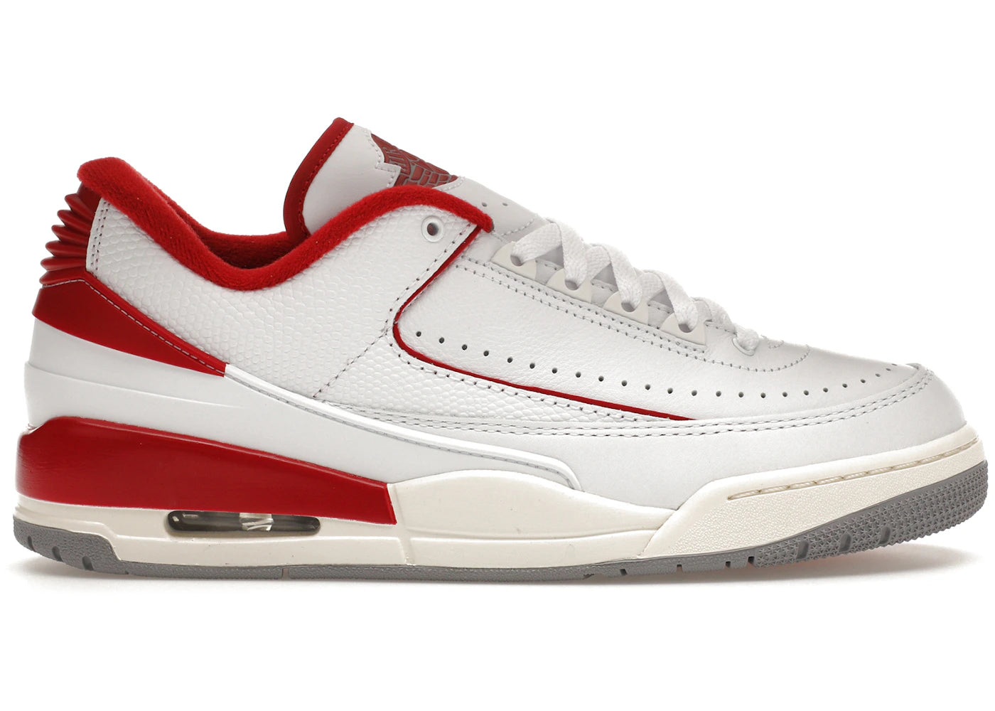 SP4081 Jordan 2/3 White Varsity Red