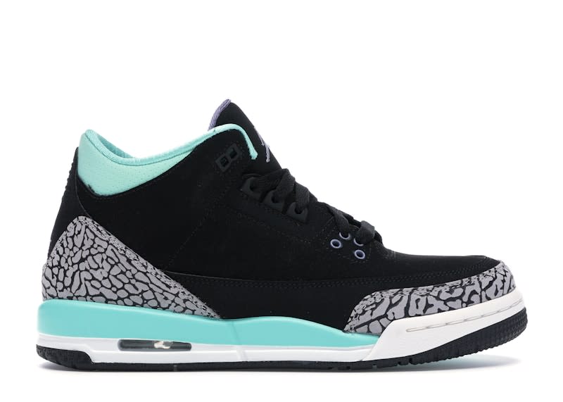 SP5659 Jordan 3 Retro Bleached Turquoise Mint (GS)
