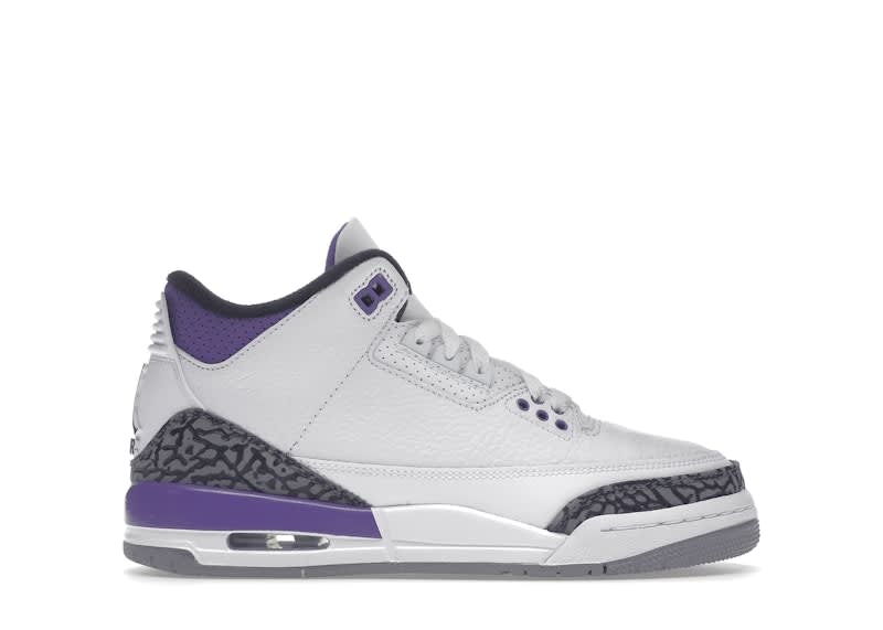 582082 Jordan 3 Retro Dark Iris (GS)