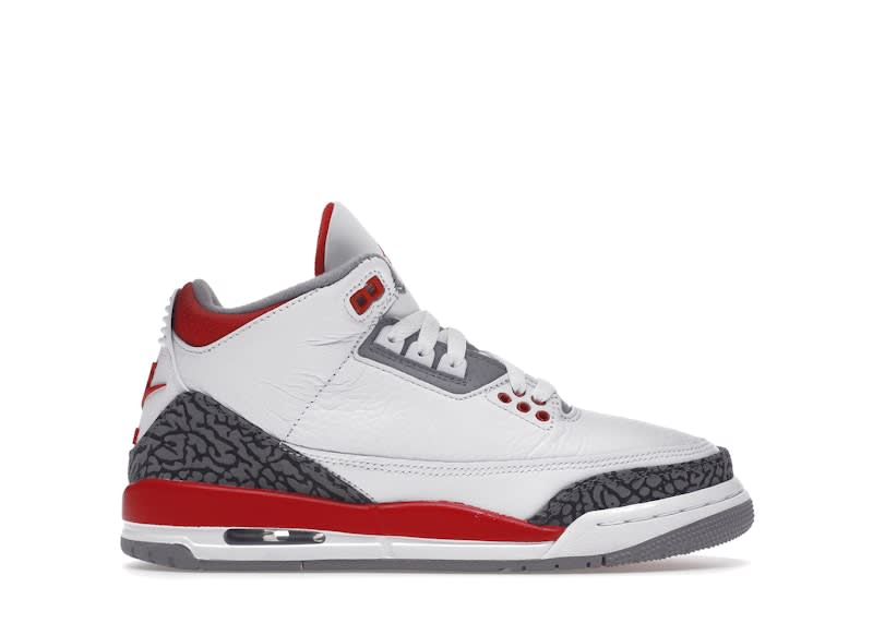 460759 Jordan 3 Retro Fire Red (2022) (GS)