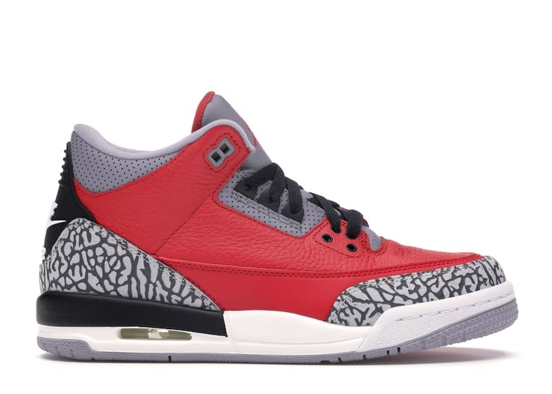 SP1424 Jordan 3 Retro SE Fire Red (GS)