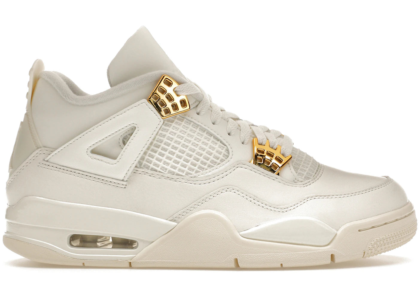 SP162 Jordan 4 Retro Metallic Gold (Women's)