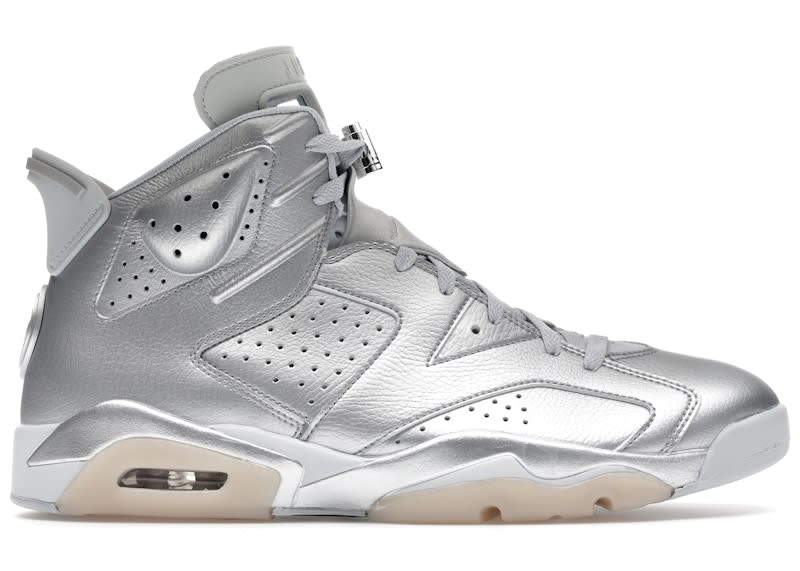 SP14726 Jordan 6 Retro PSG Paris Saint-Germain Silver