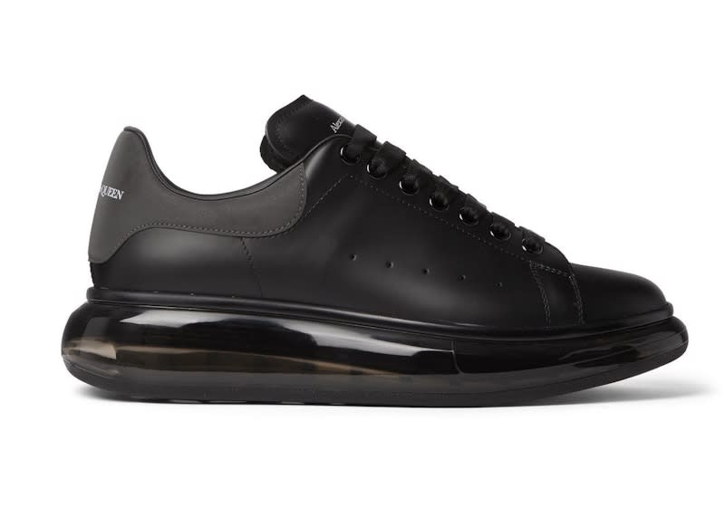 SP9789 Alexander McQueen Oversized Black Reflective Tab