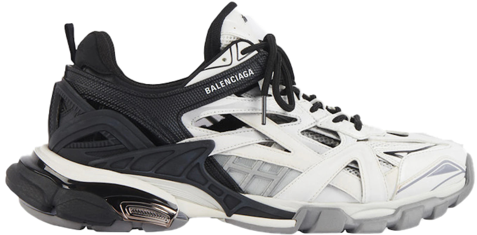 SP16360 Balenciaga Track.2 Black White