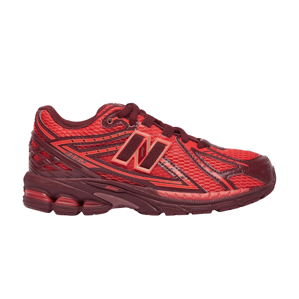 SP9924 New Balance 1906R Big Kid 'Mercury Red Crimson'