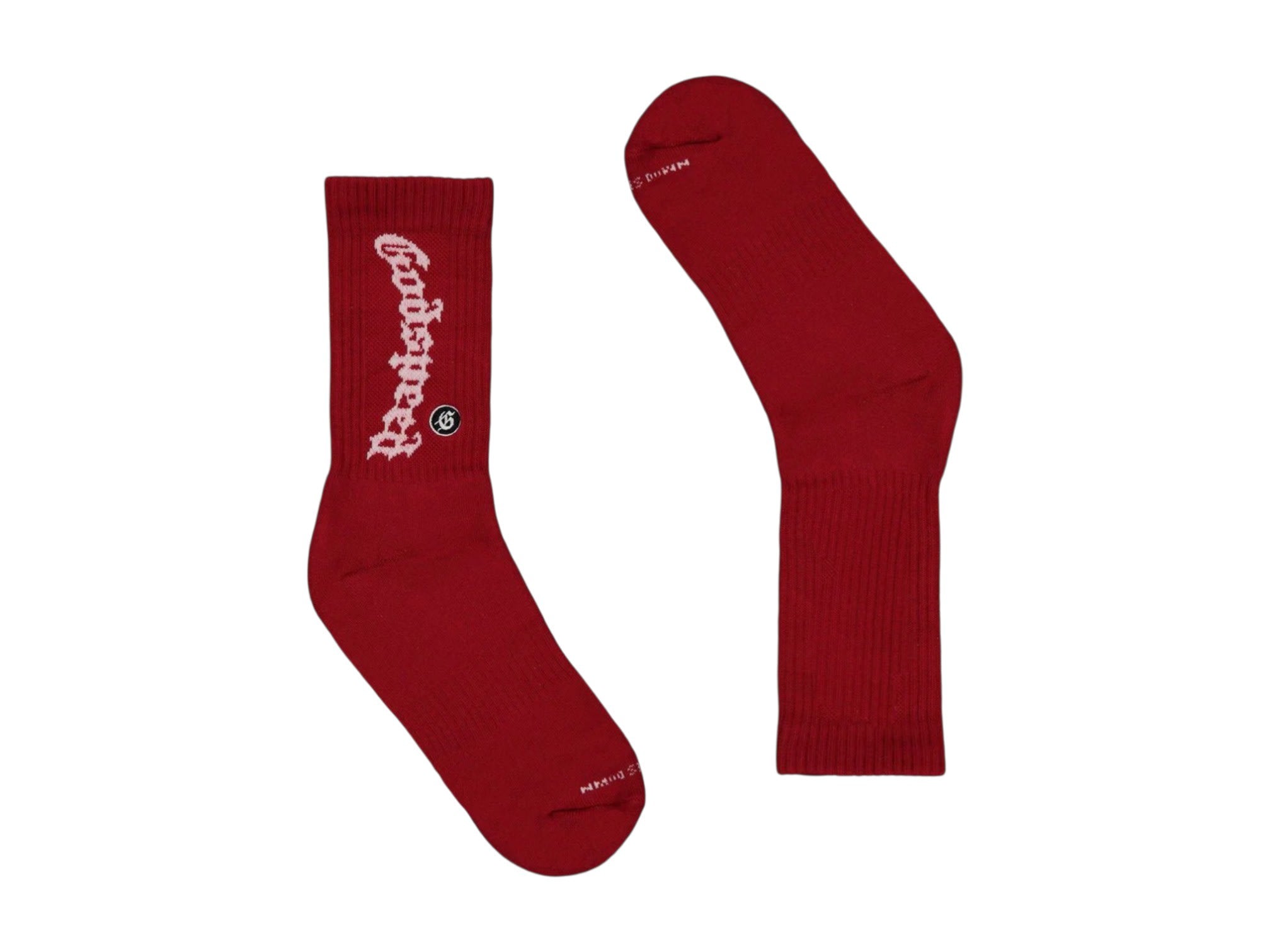 SP4623 Godspeed New Age Logo Socks Maroon