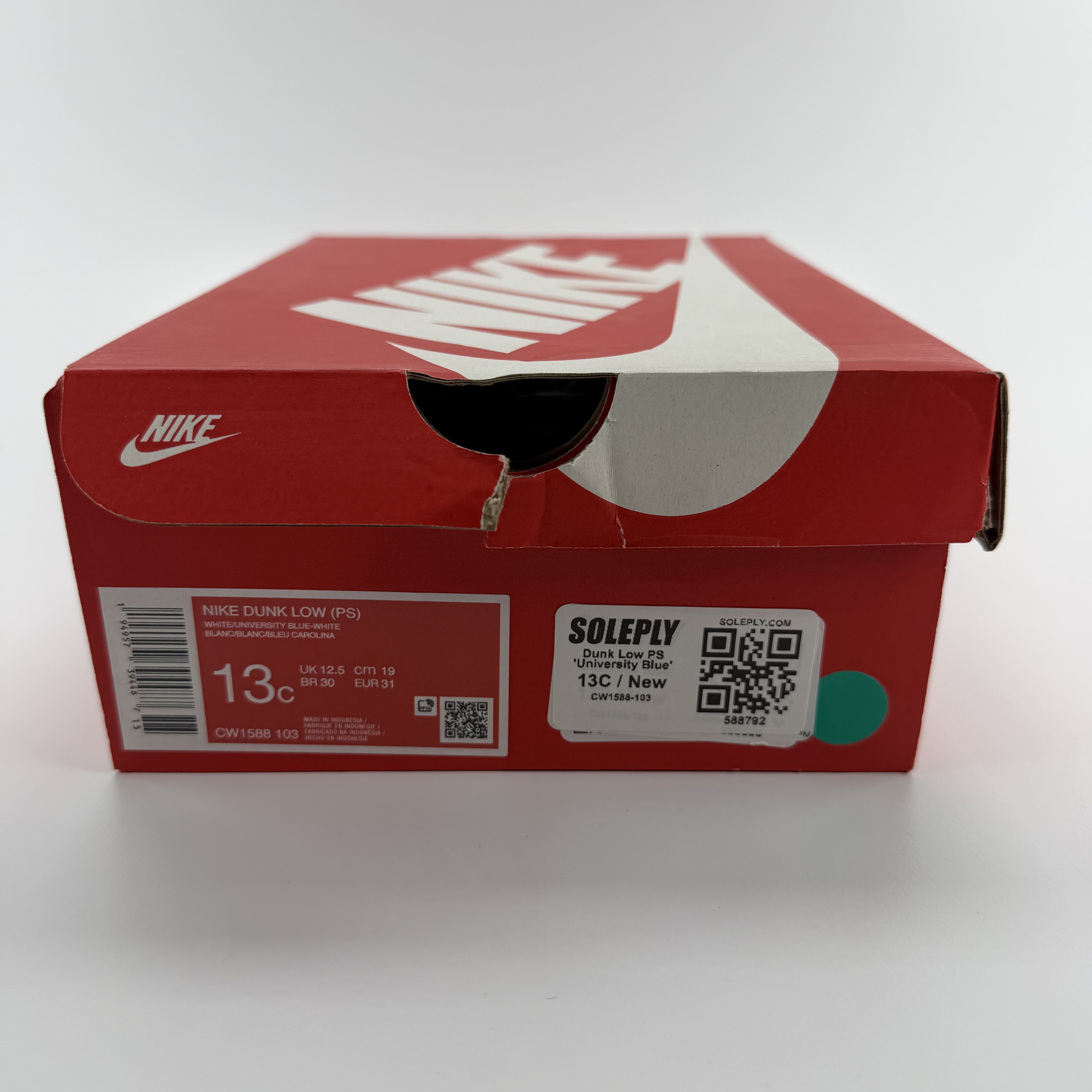 588792 Dunk Low PS 'University Blue'