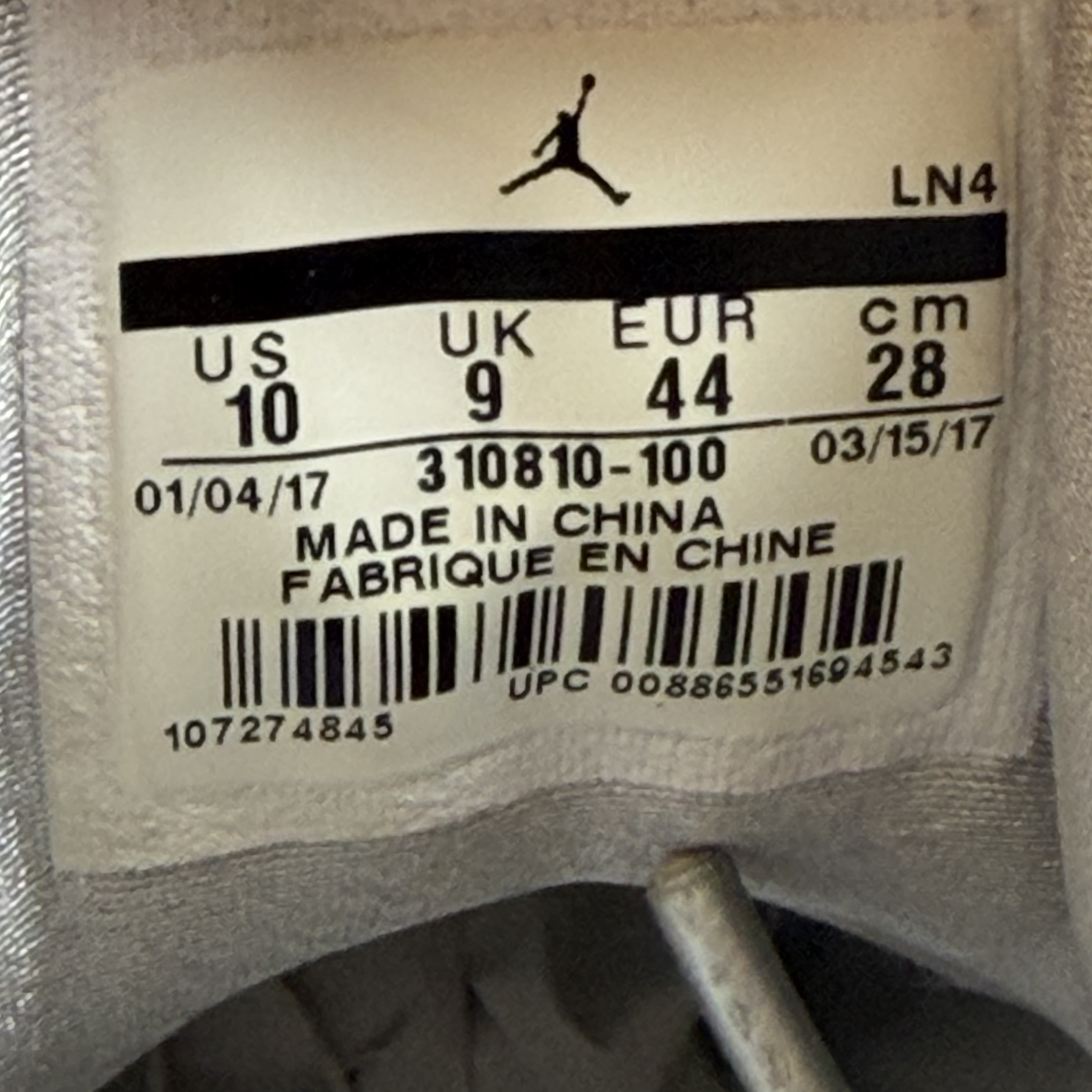 SP3485 Jordan 13 Retro Low Pure Platinum