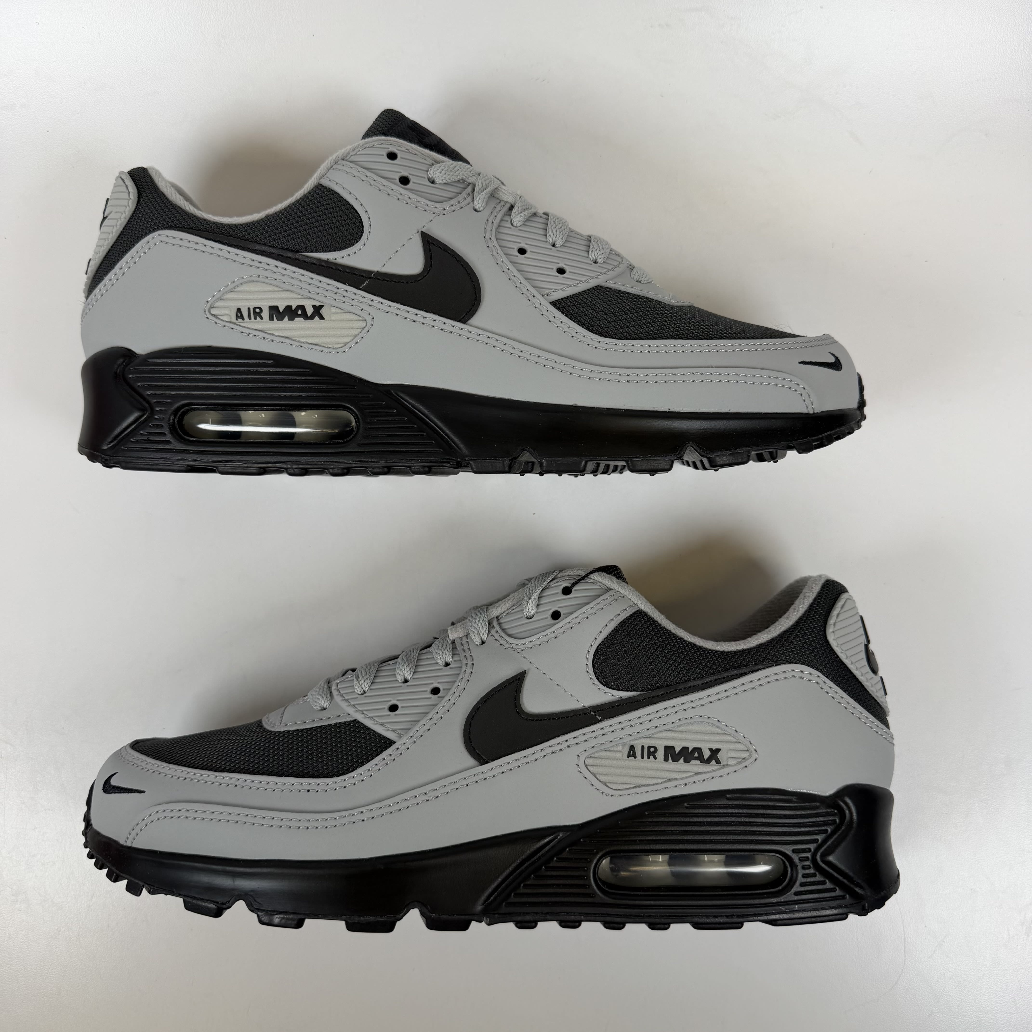SP13533 Nike Air Max 90 Light Smoke Grey Black