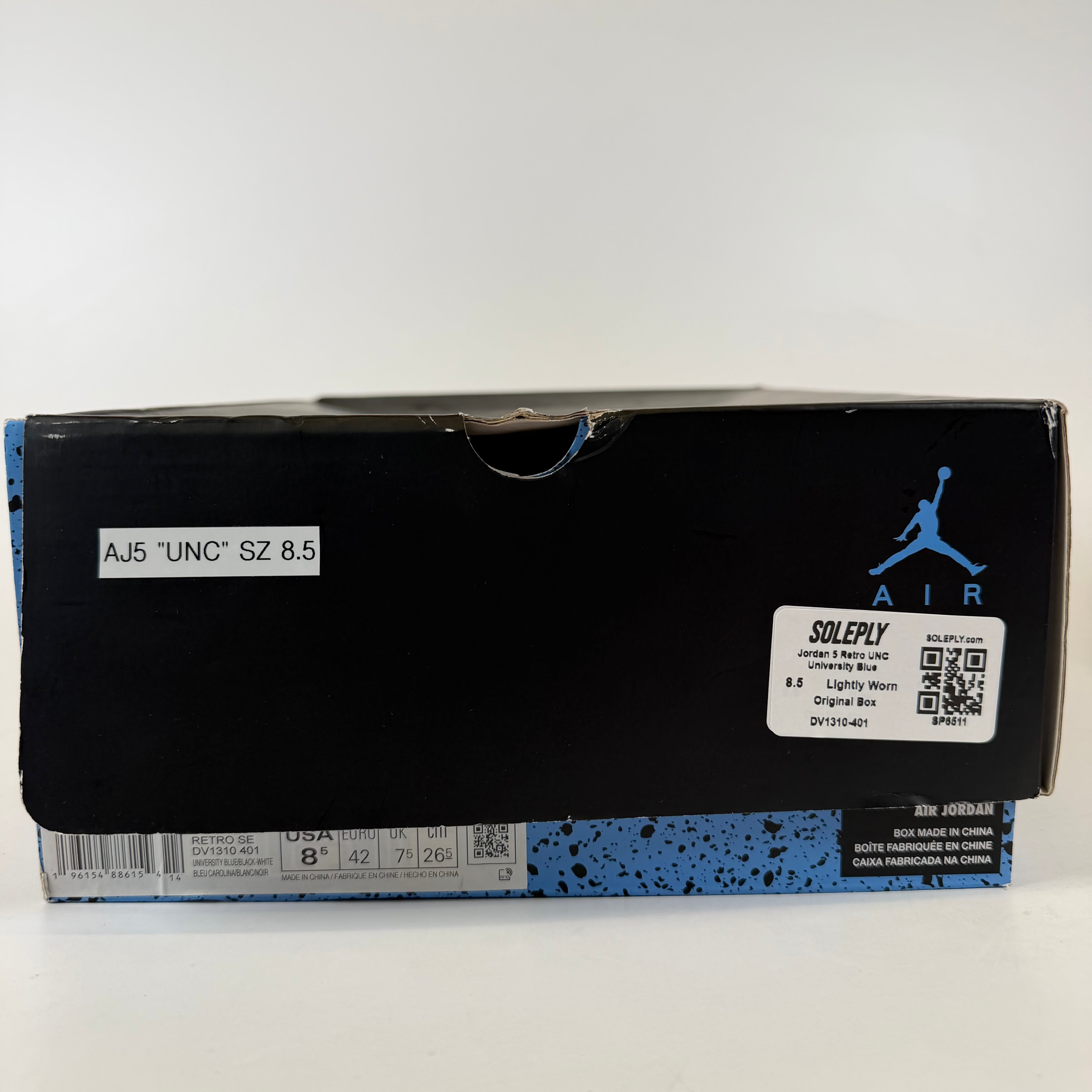 SP6511 Jordan 5 Retro UNC University Blue