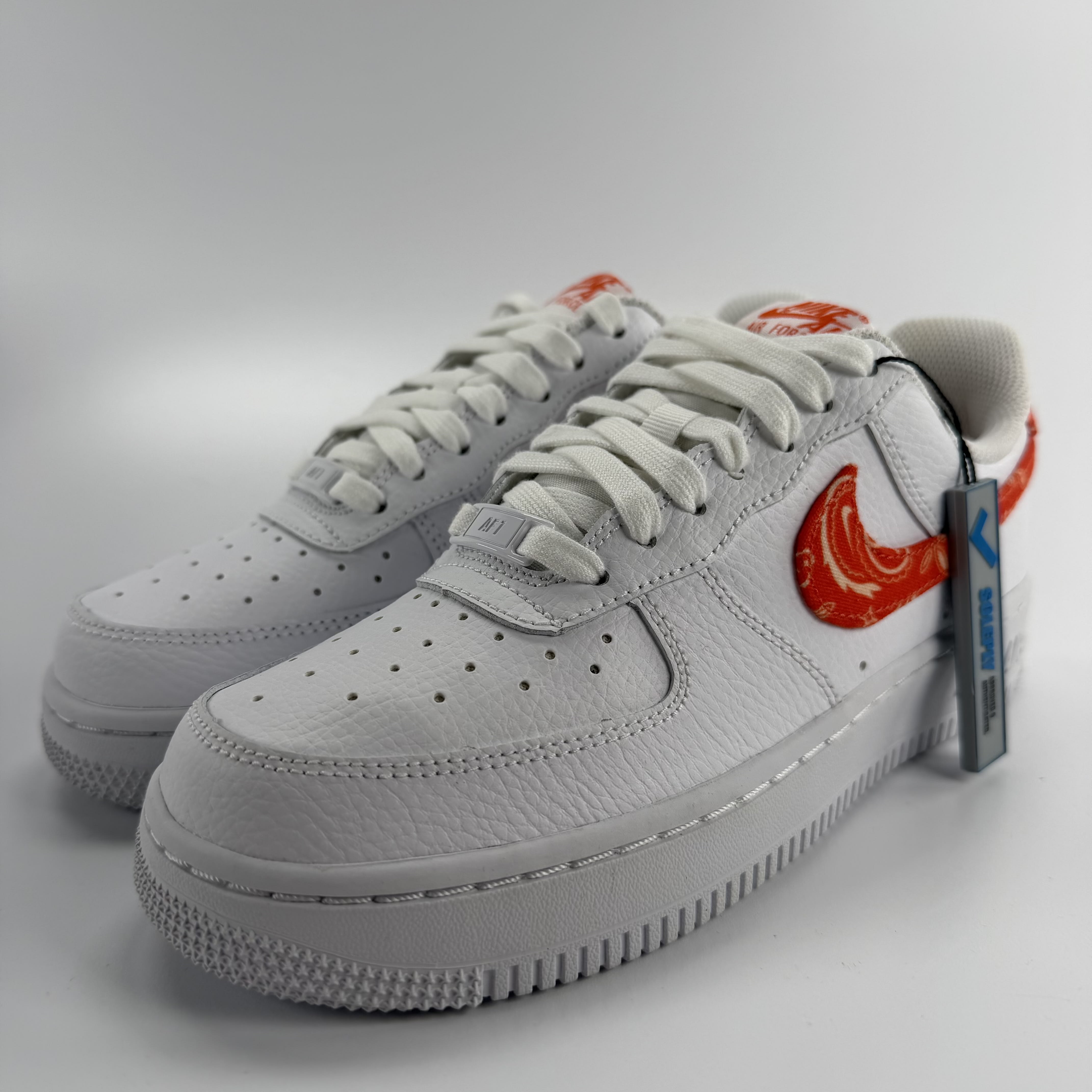 340631 Nike Air Force 1 Low Orange Paisley (Women's)
