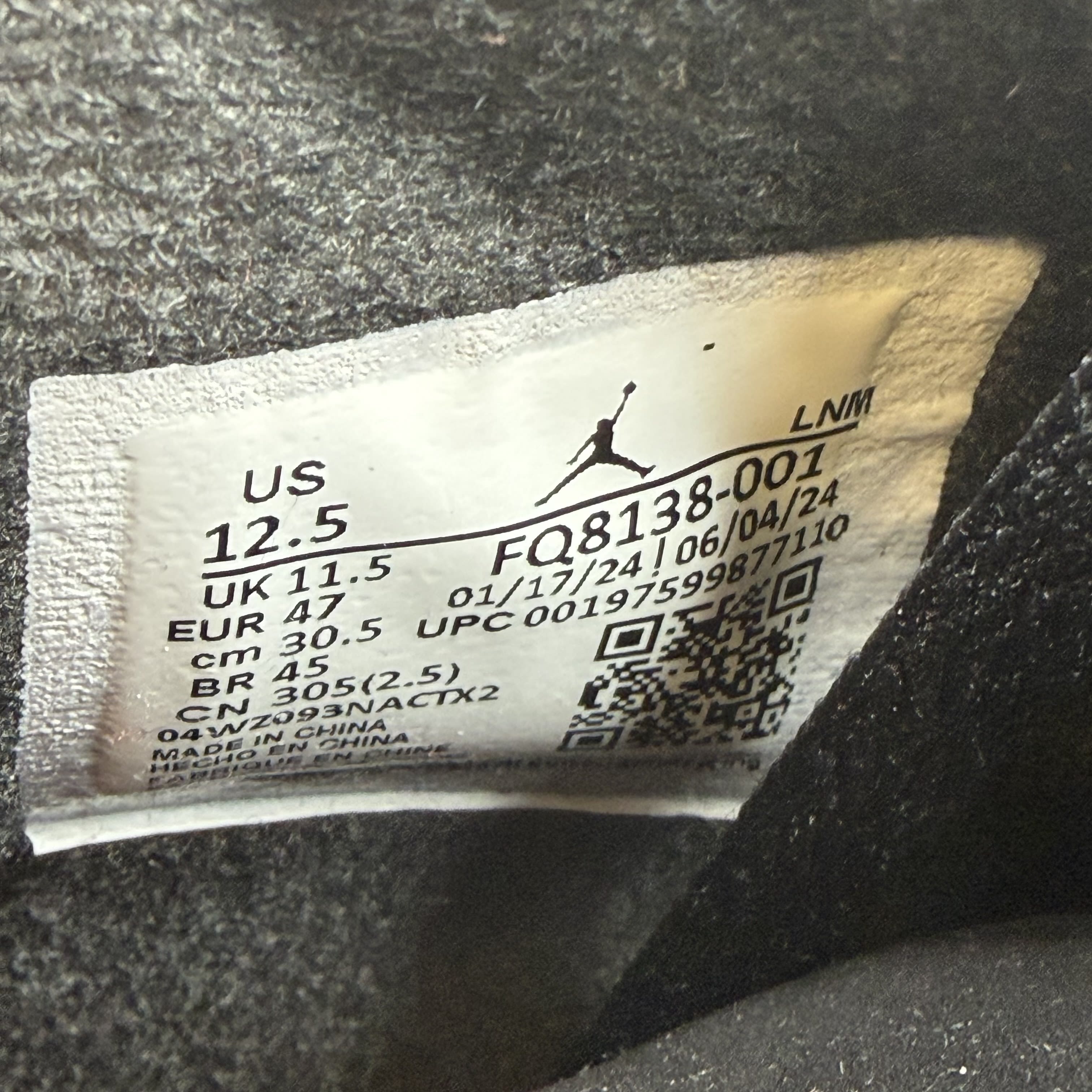 323568 Jordan 4 Retro White Thunder