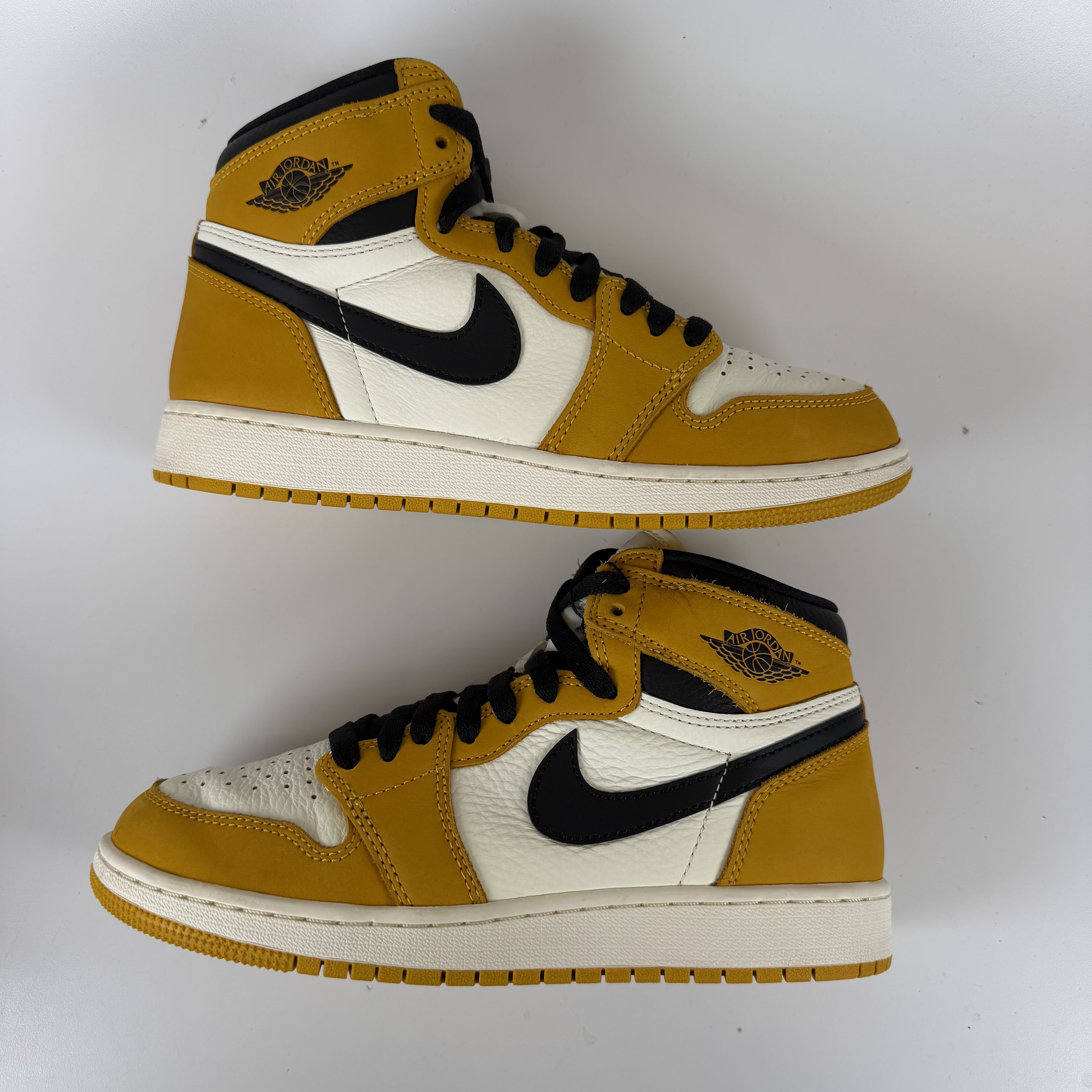 SP6319 Jordan 1 Retro High OG Yellow Ochre (GS)