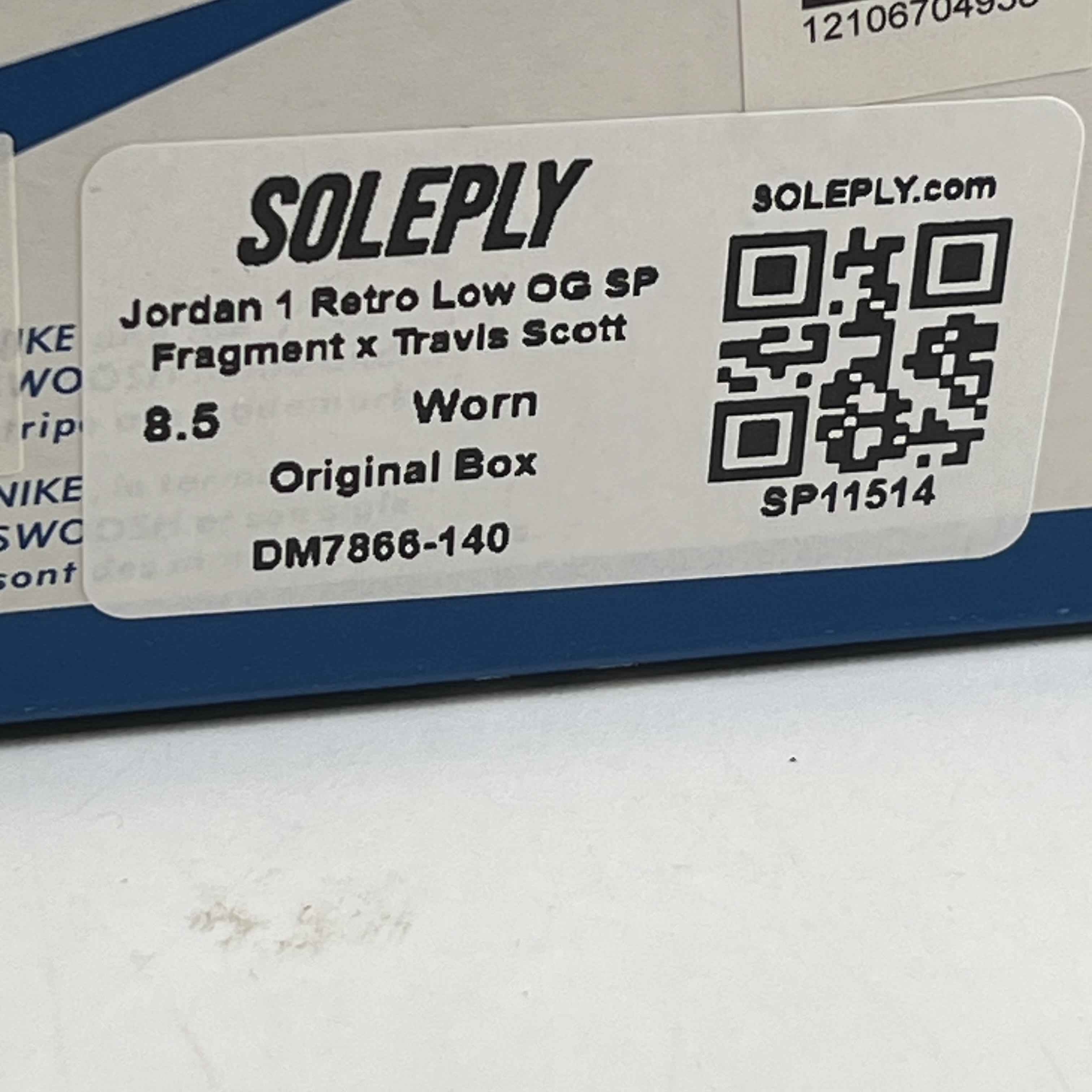 SP11514 Jordan 1 Retro Low OG SP Fragment x Travis Scott