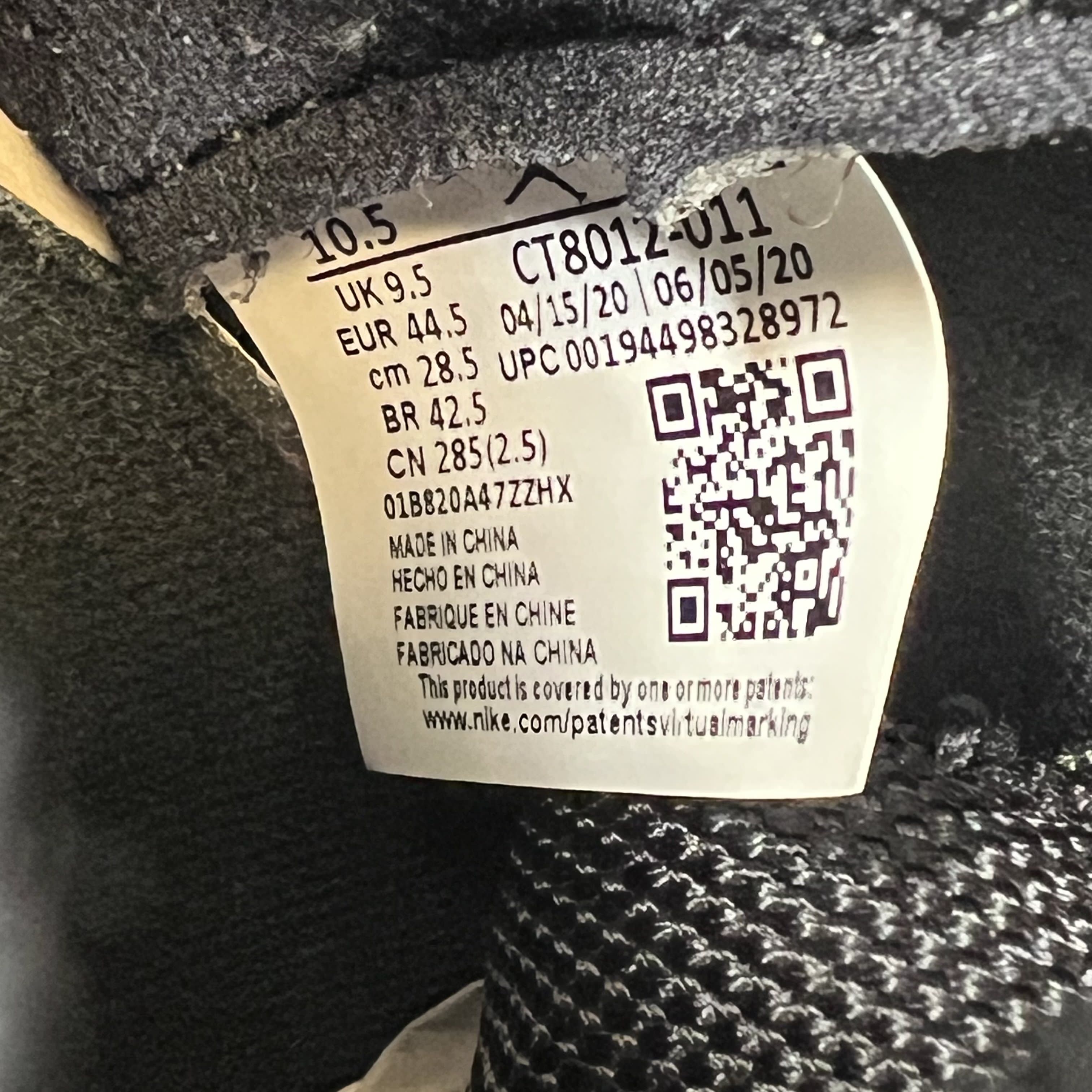 SP9525 Jordan 11 Retro Jubilee 25th Anniversary