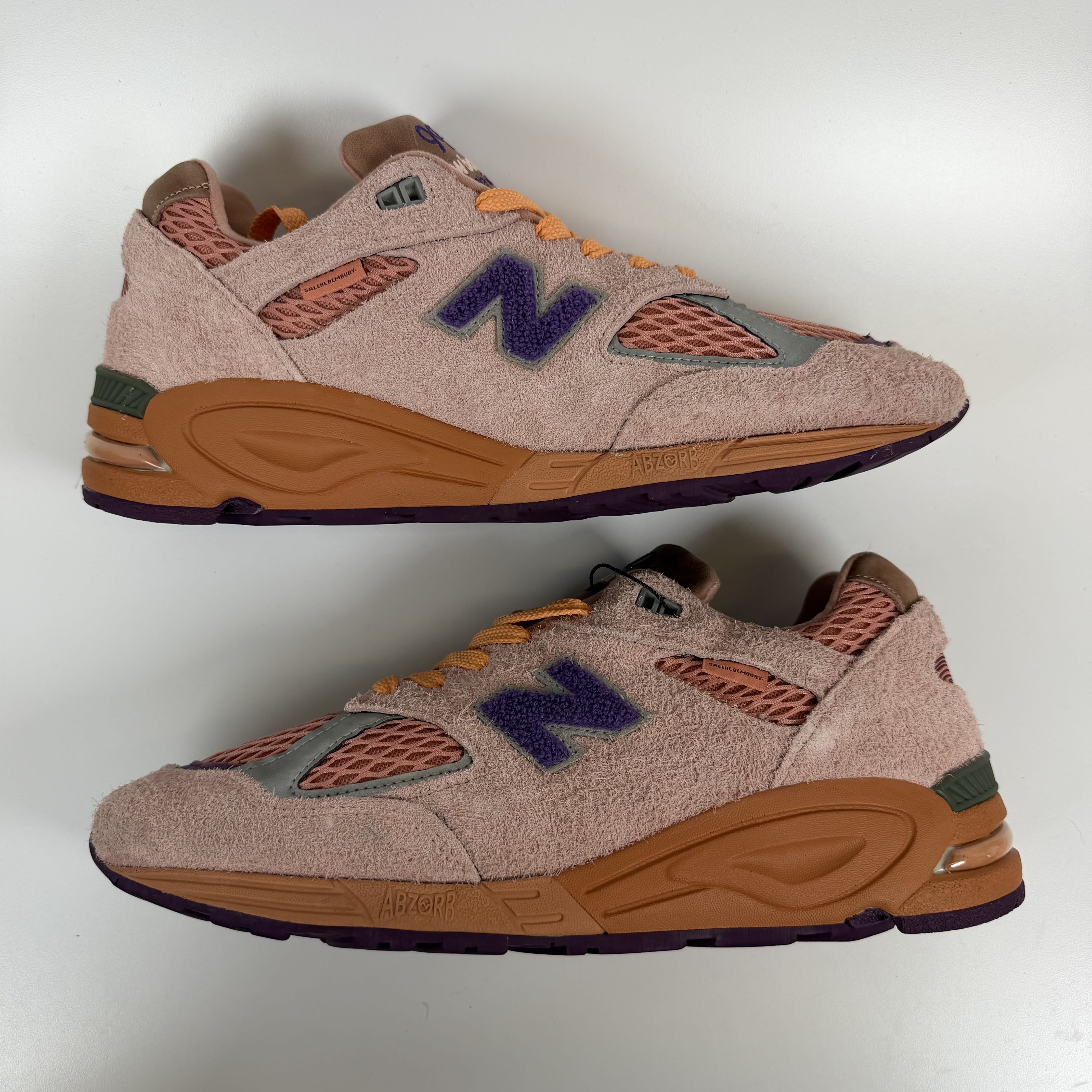 SP9111 New Balance 990v2 Salehe Bembury Sand Be The Time