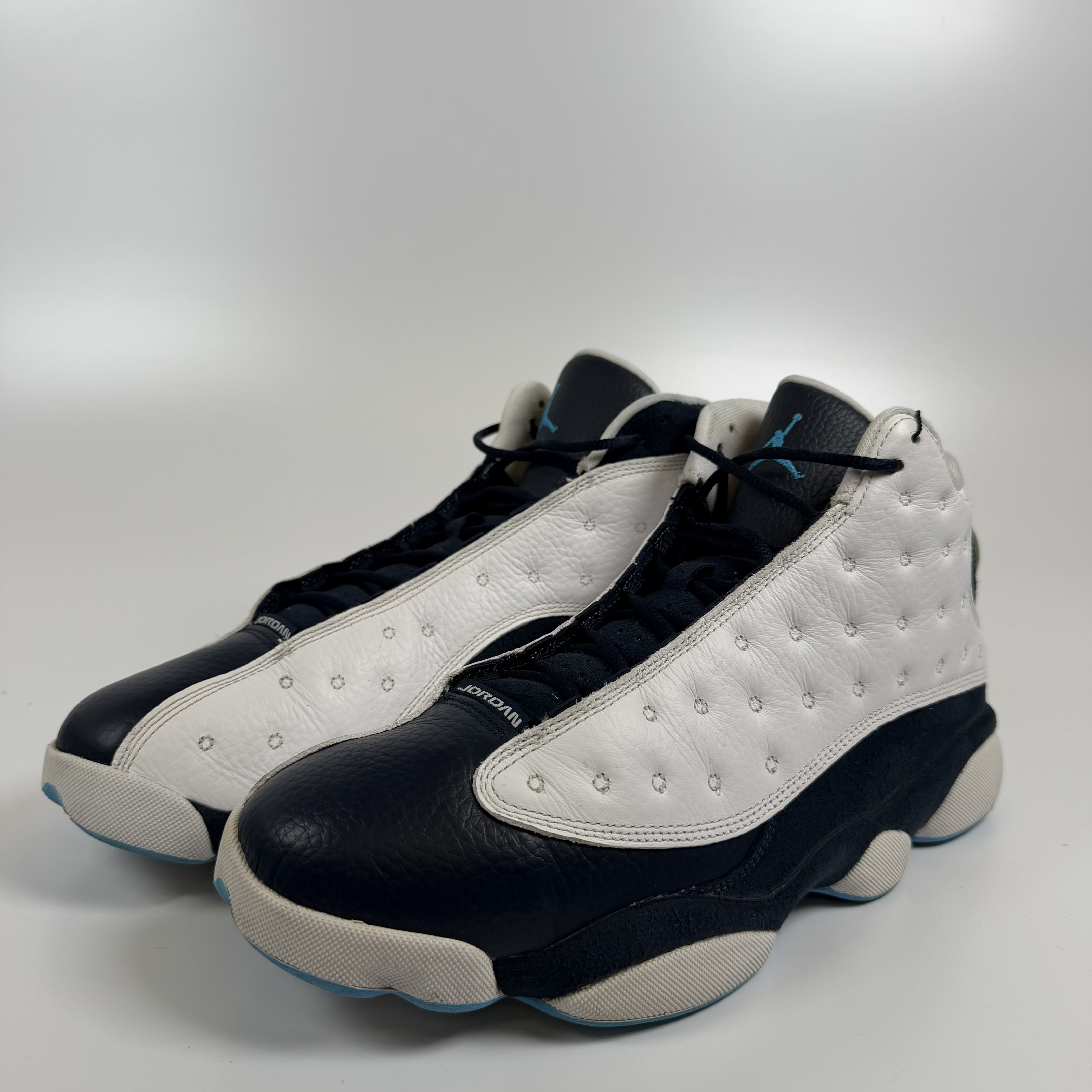 SP3475 Jordan 13 Retro Obsidian Powder Blue White