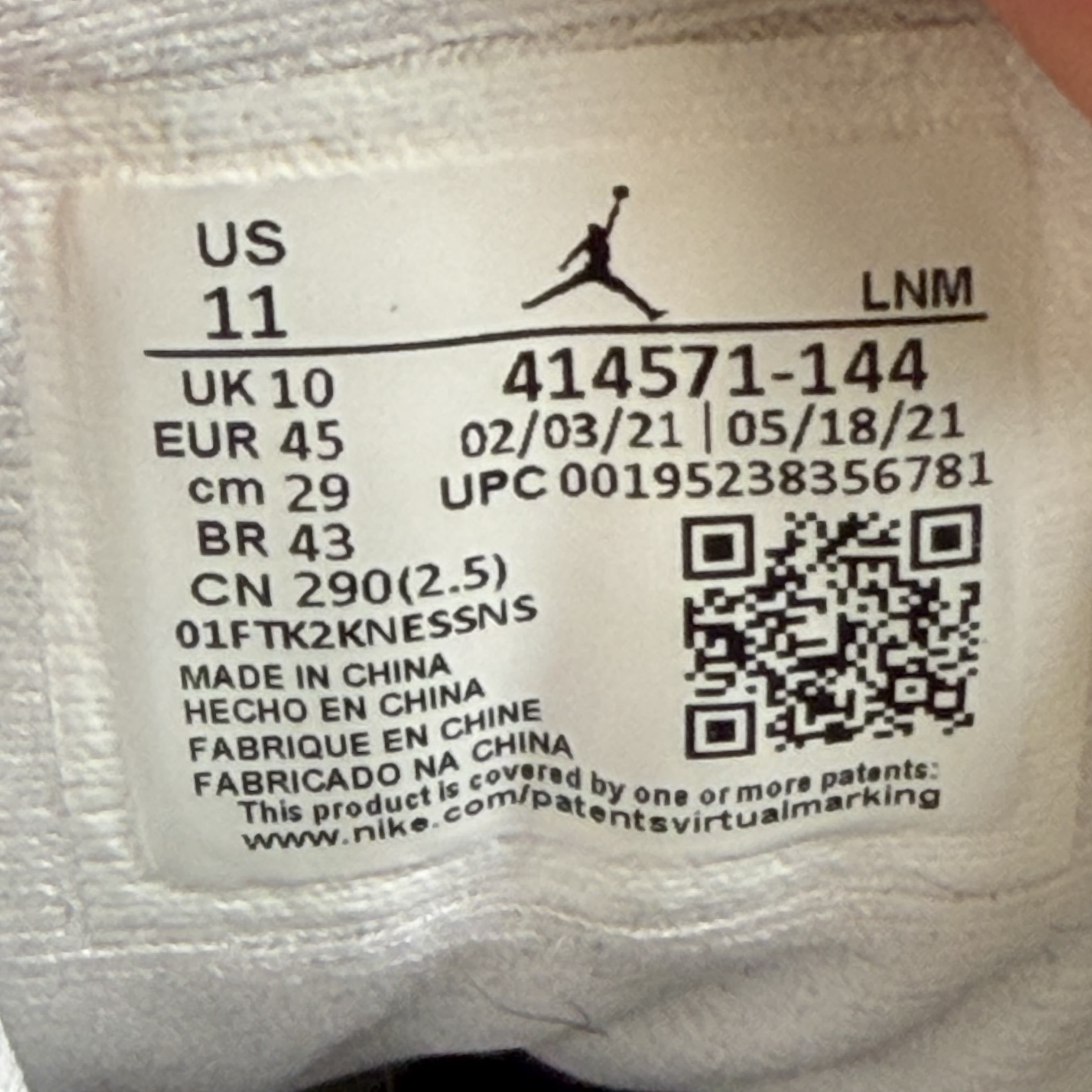SP3475 Jordan 13 Retro Obsidian Powder Blue White