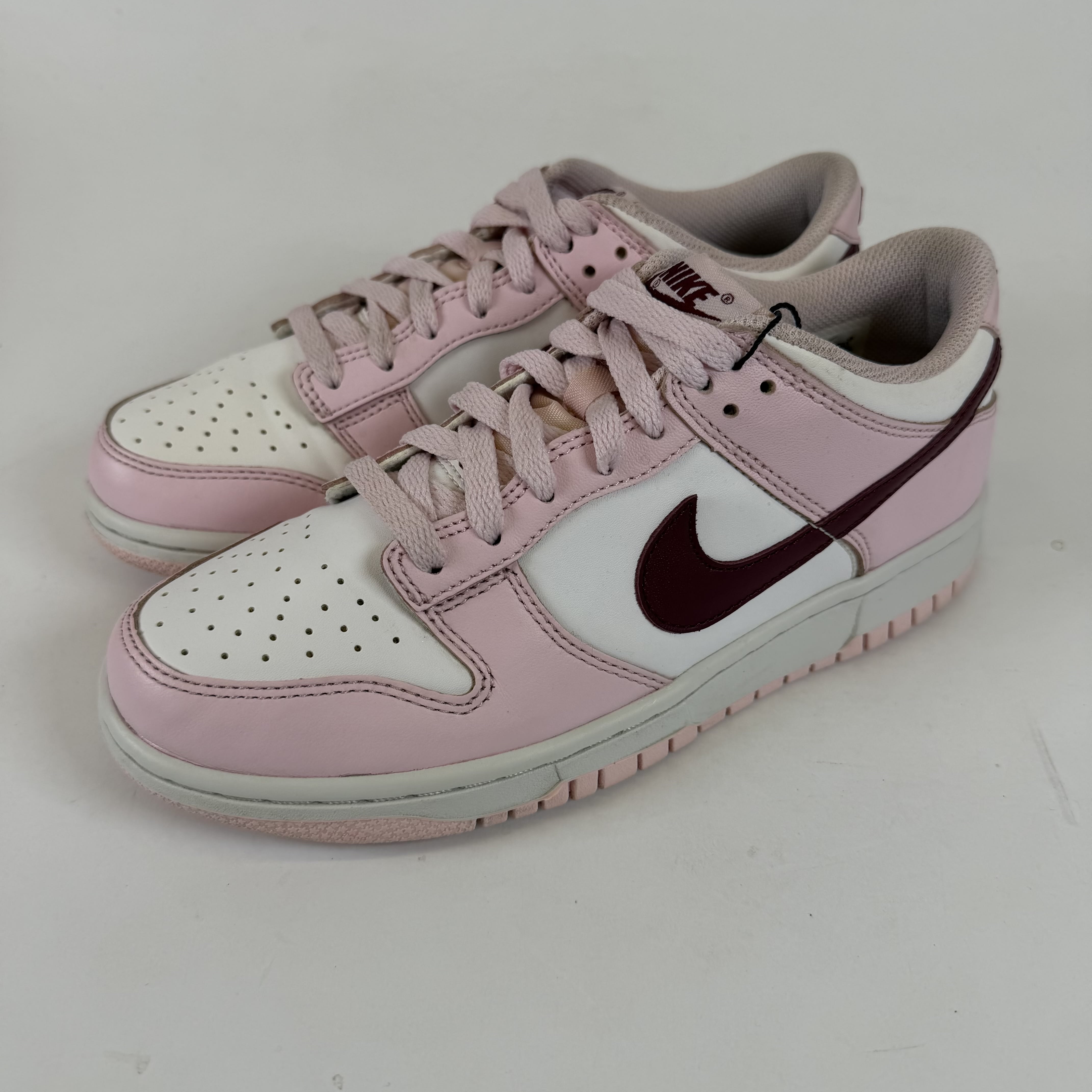 SP6965 Nike Dunk Low Pink Foam Red White (GS)