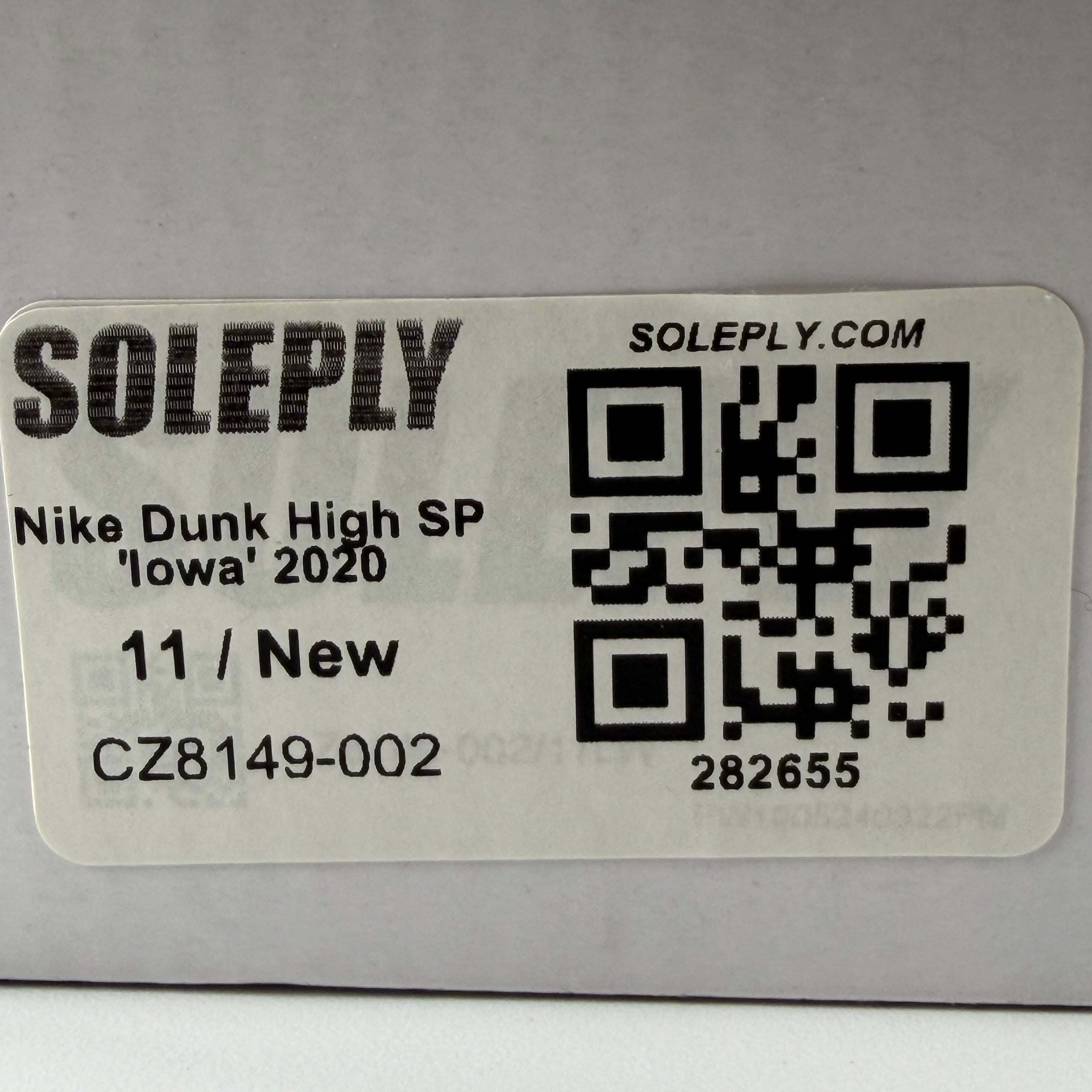 282655 Nike Dunk High Iowa (2020)