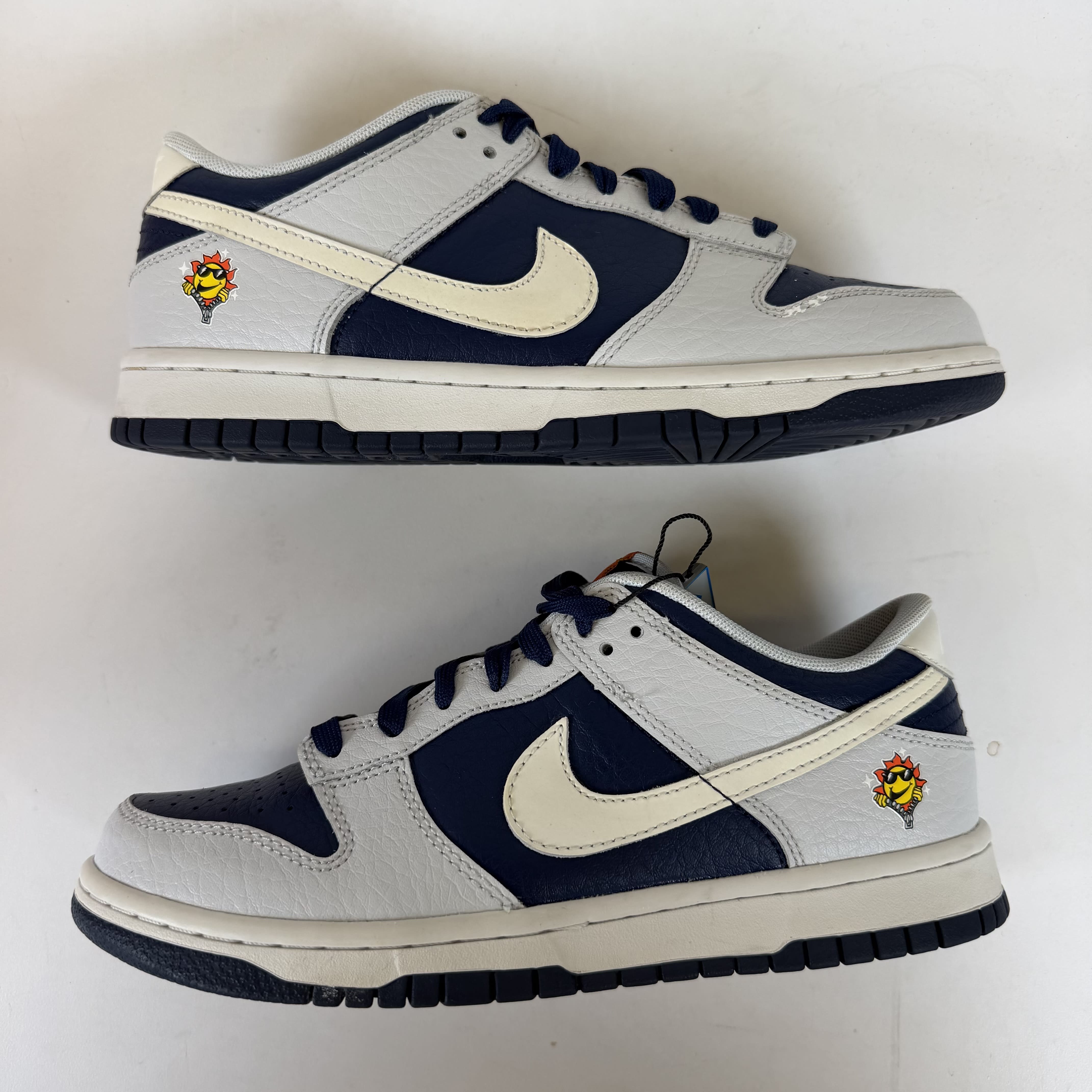SP6967 Nike Dunk Low UV Reactive Photon Dust Midnight Navy (GS)