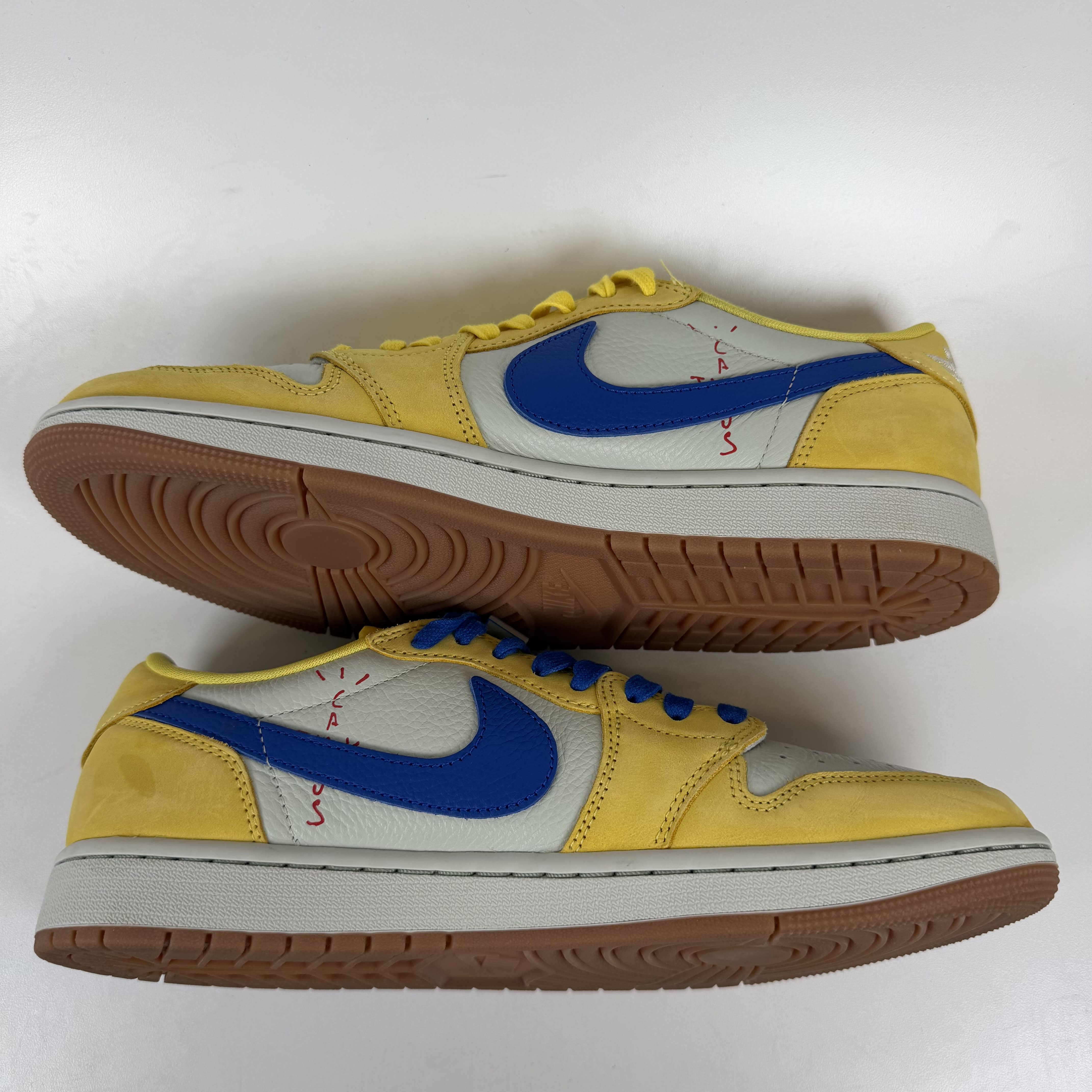 SP11431 Jordan 1 Retro Low OG SP Travis Scott Canary (Women's)