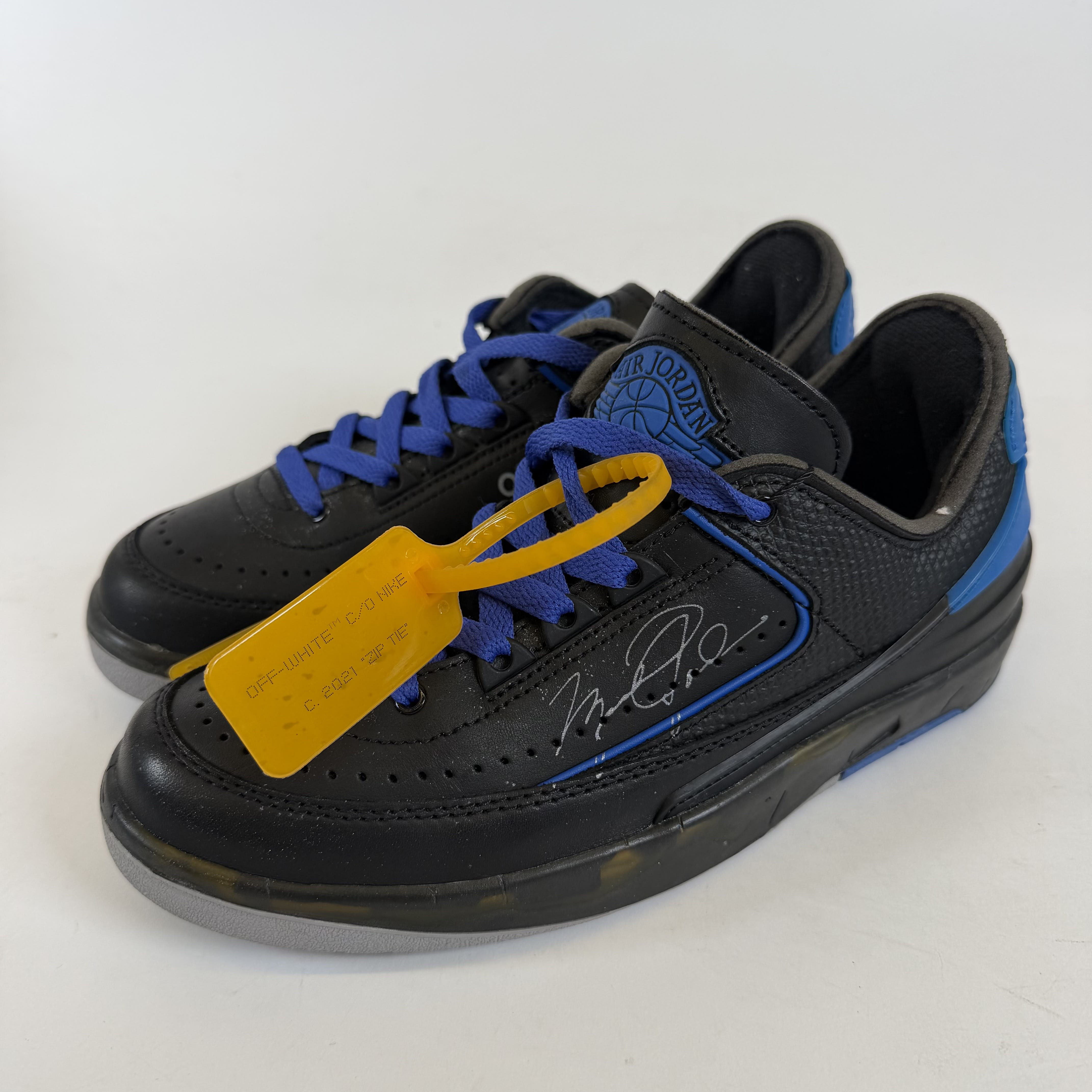 SP6983 Jordan 2 Retro Low SP Off-White Black Blue