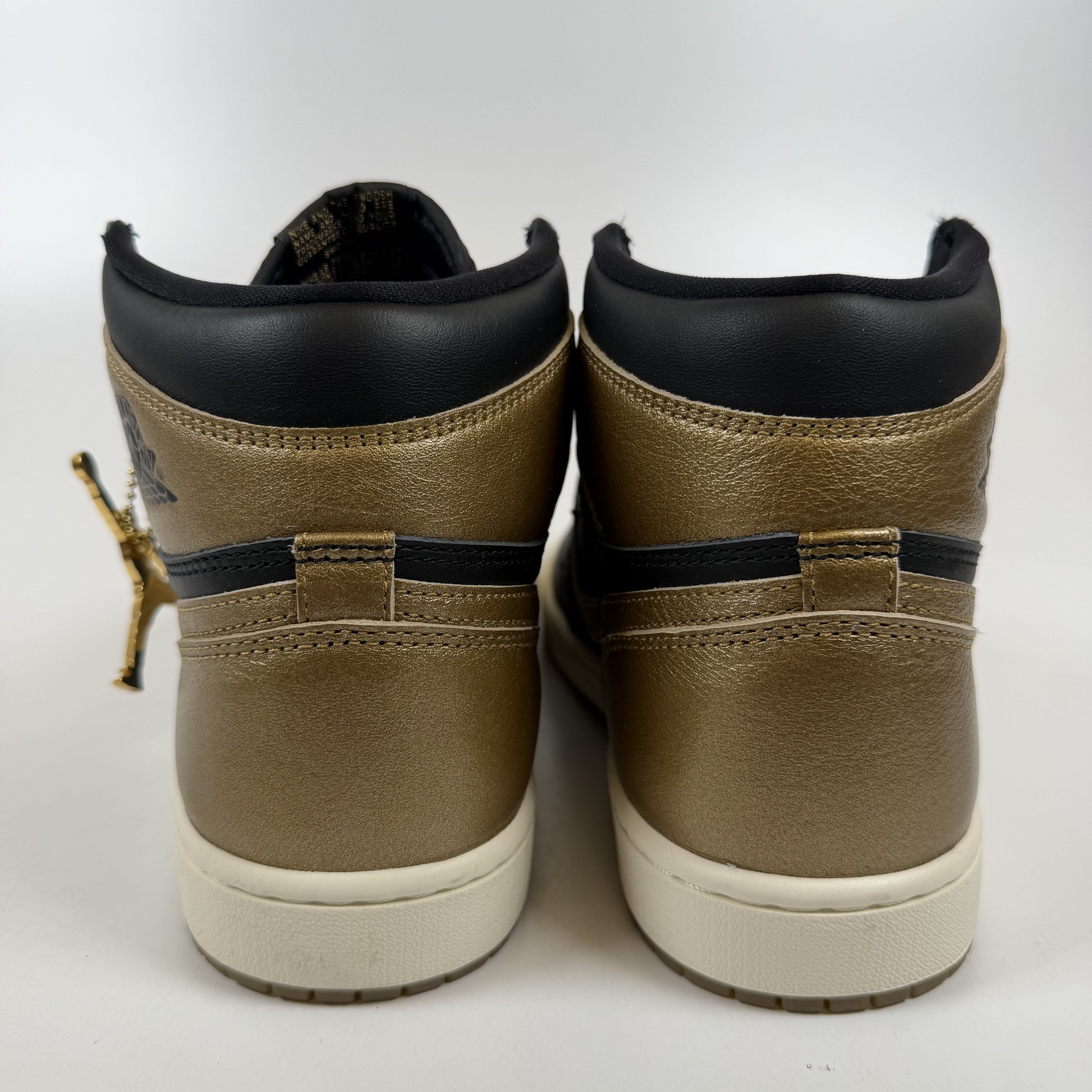 SP12607 Jordan 1 Retro High OG Black Metallic Gold