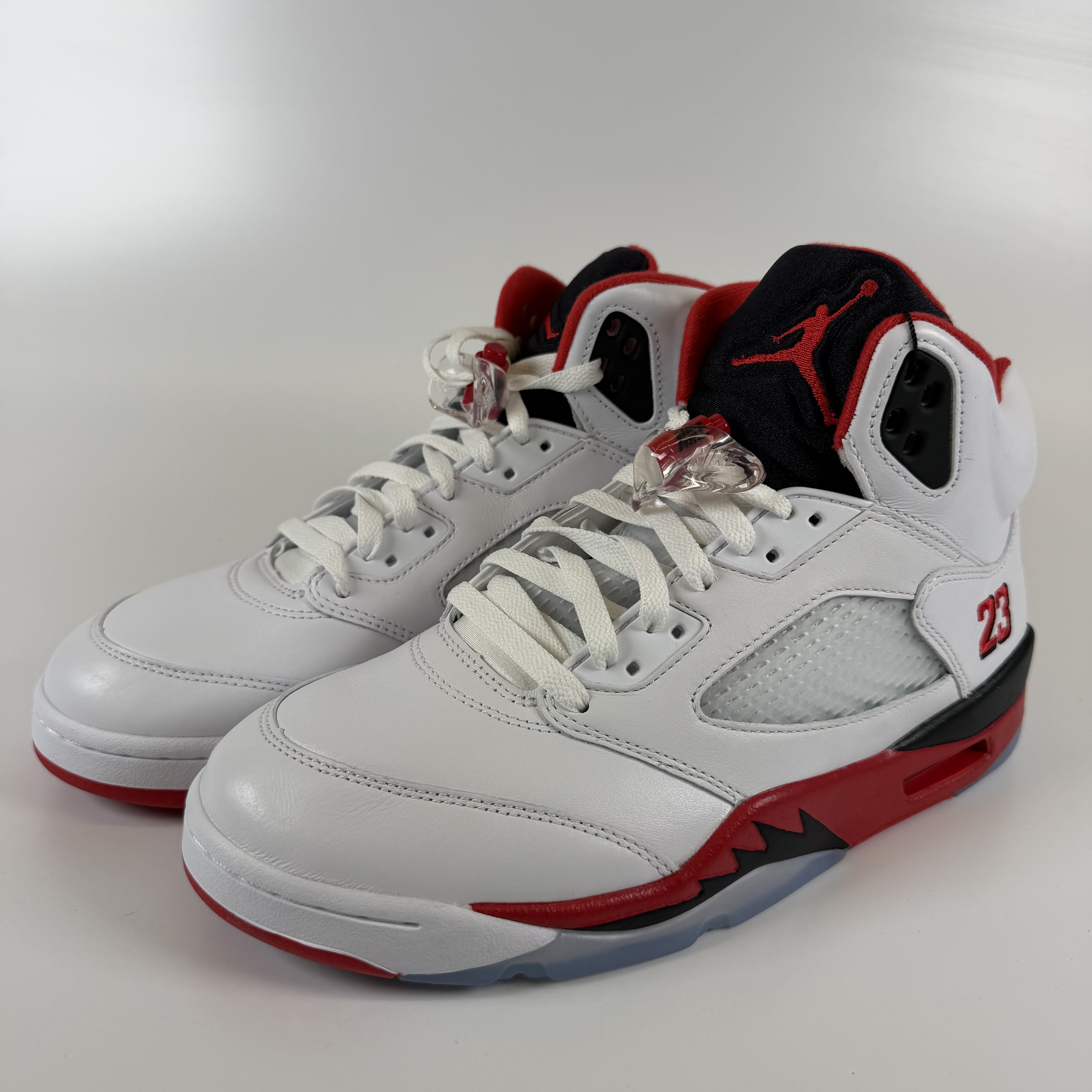 SP6447 Jordan 5 Retro Fire Red Black Tongue (2025)