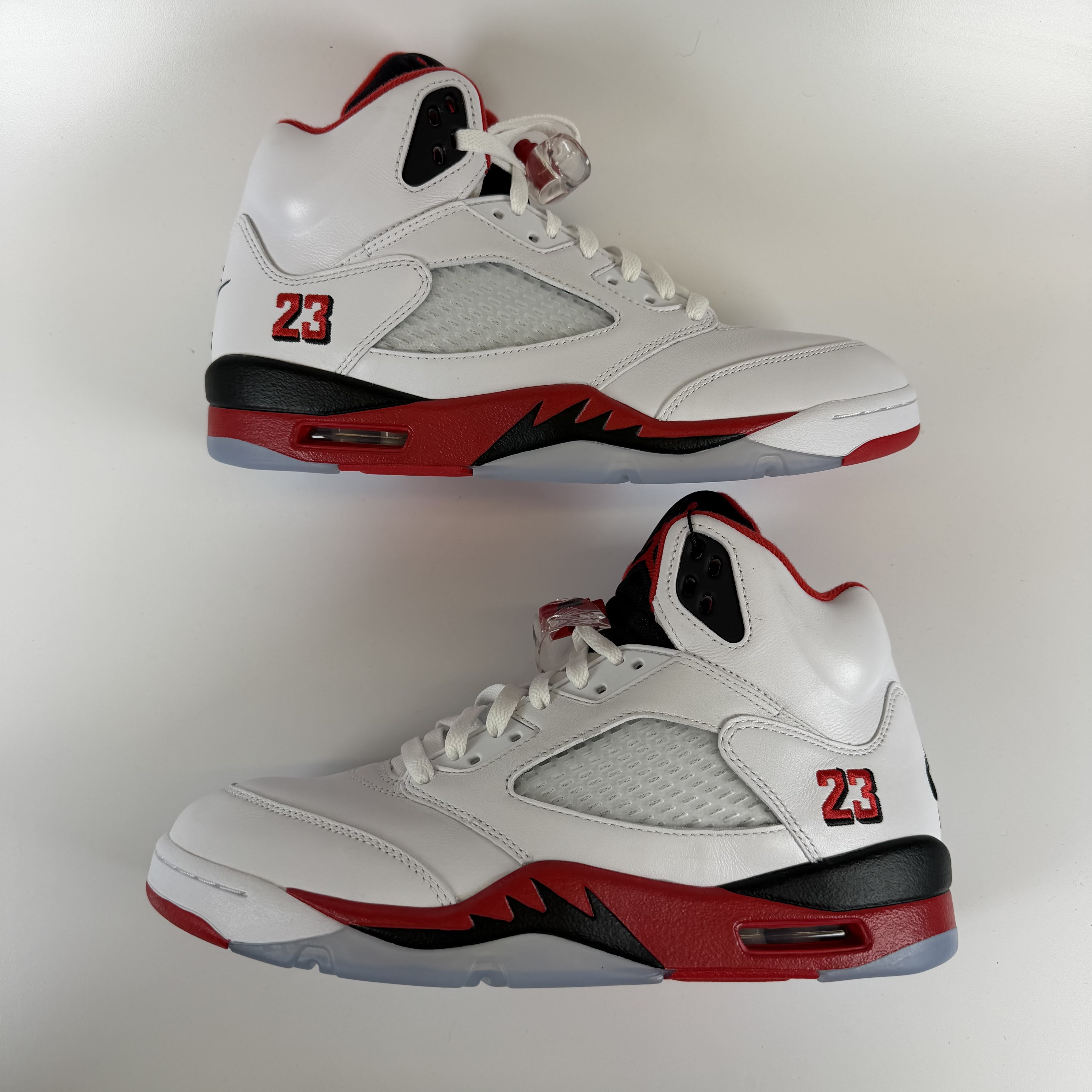 SP6447 Jordan 5 Retro Fire Red Black Tongue (2025)