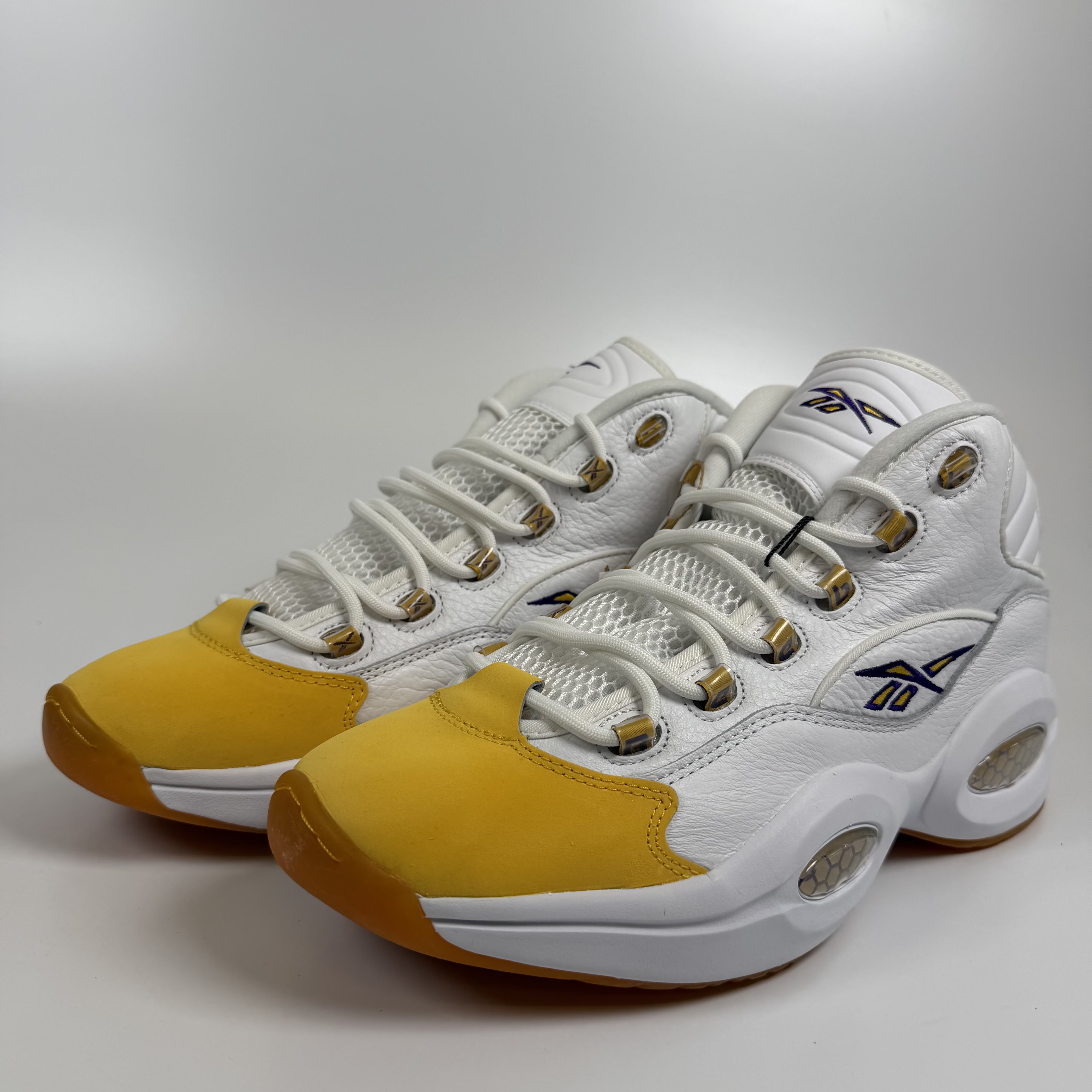 SP7916 Reebok Question Mid Yellow Toe