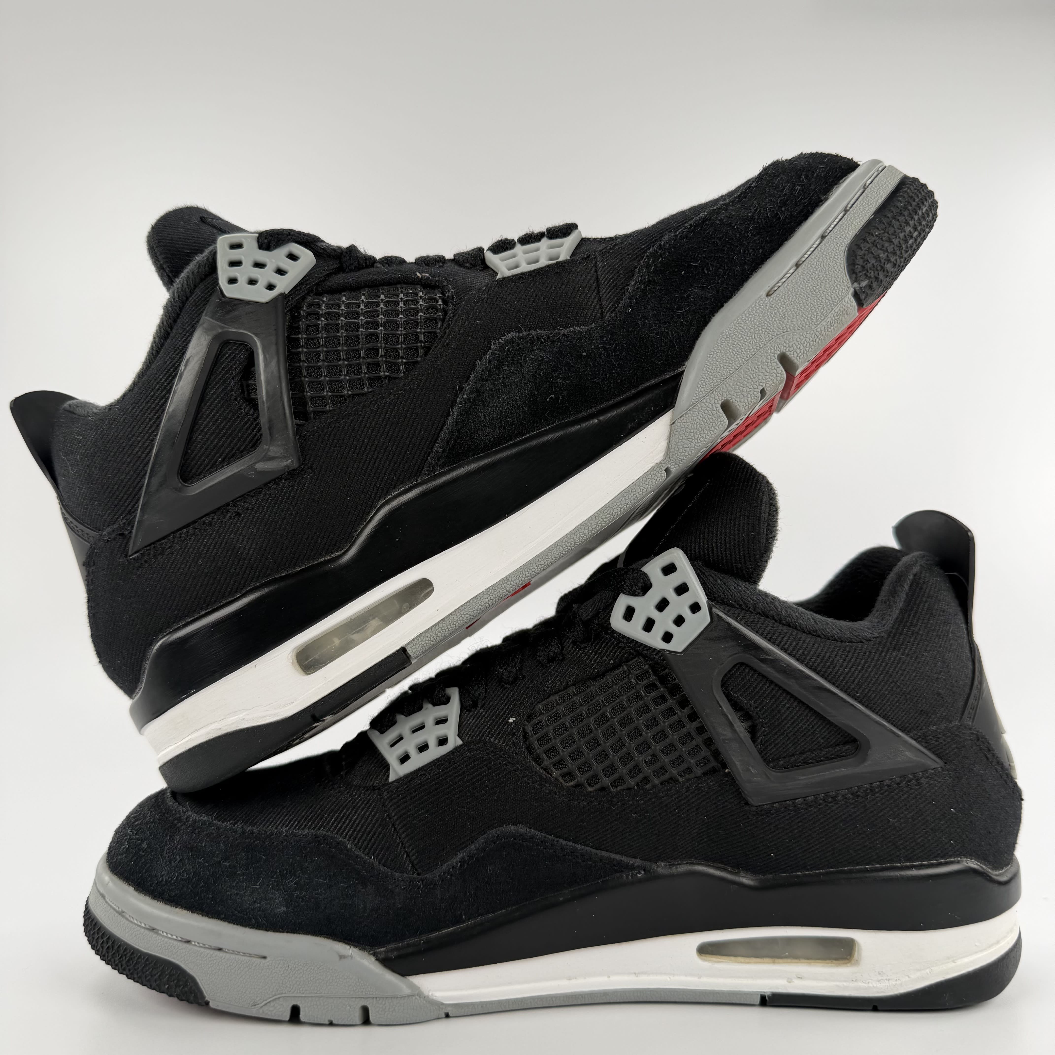 635922 Jordan 4 Retro SE Black Canvas