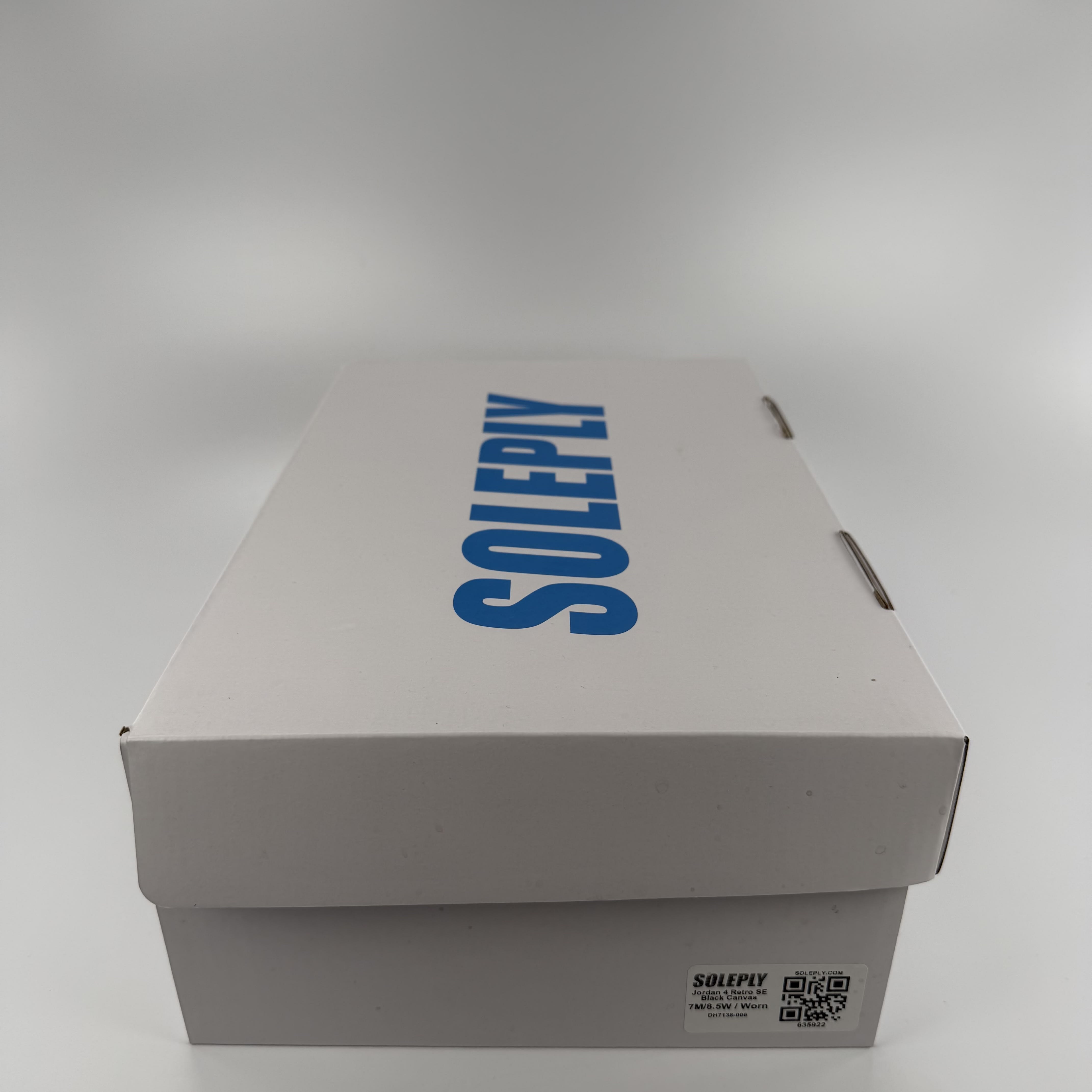 635922 Jordan 4 Retro SE Black Canvas