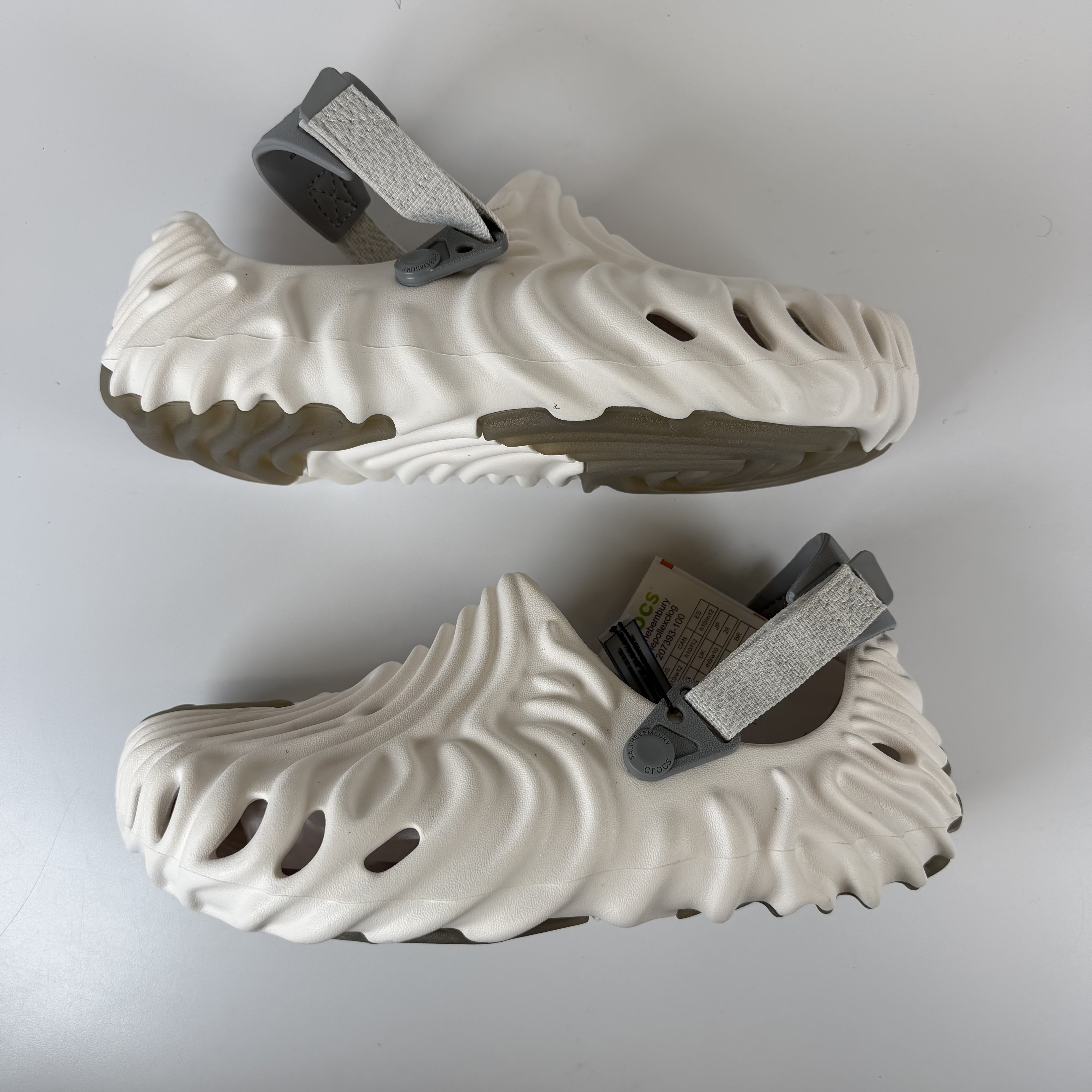 SP6082 Crocs Pollex Clog by Salehe Bembury Spackle Almost White (Friends and Family)
