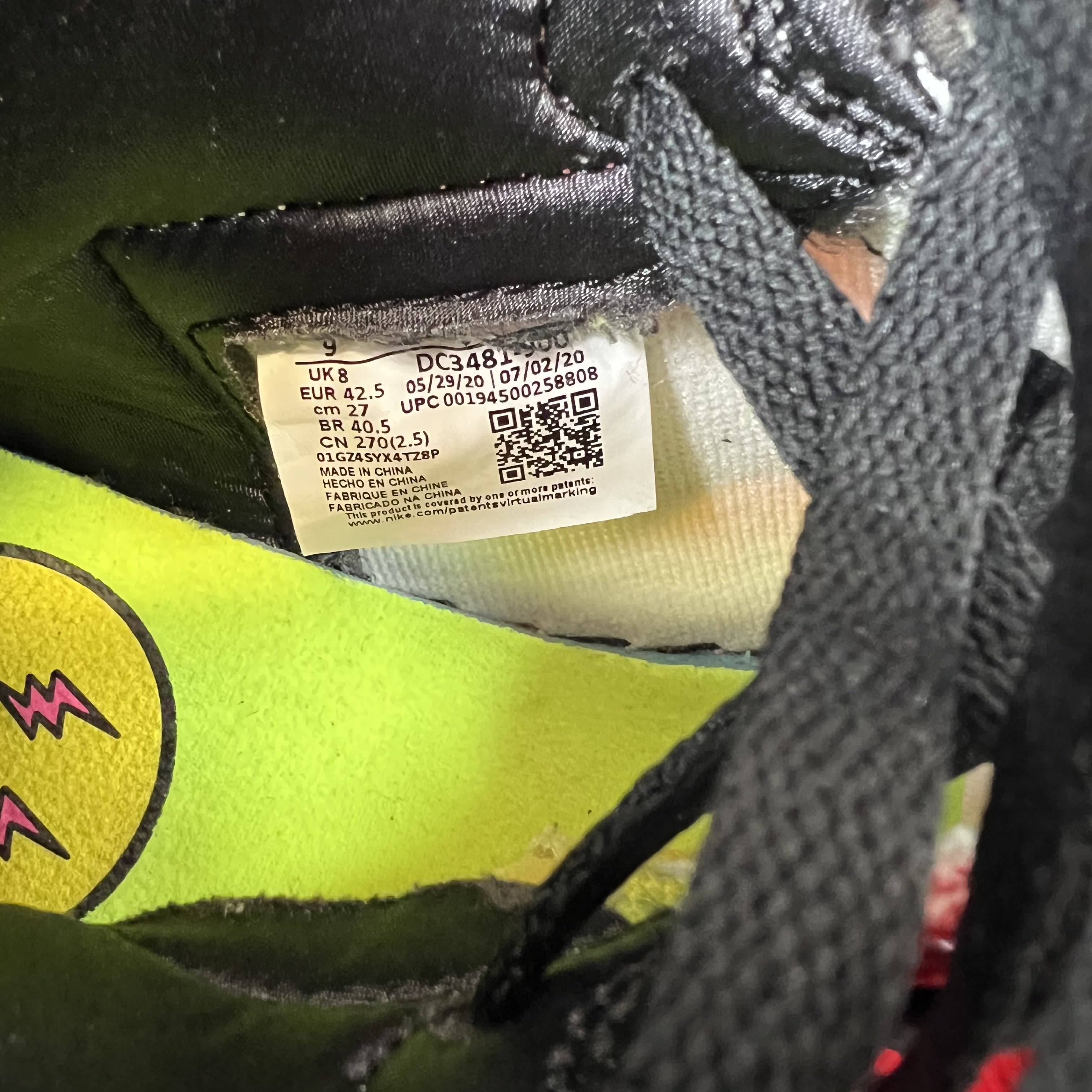 SP6260 Jordan 1 Retro High J Balvin