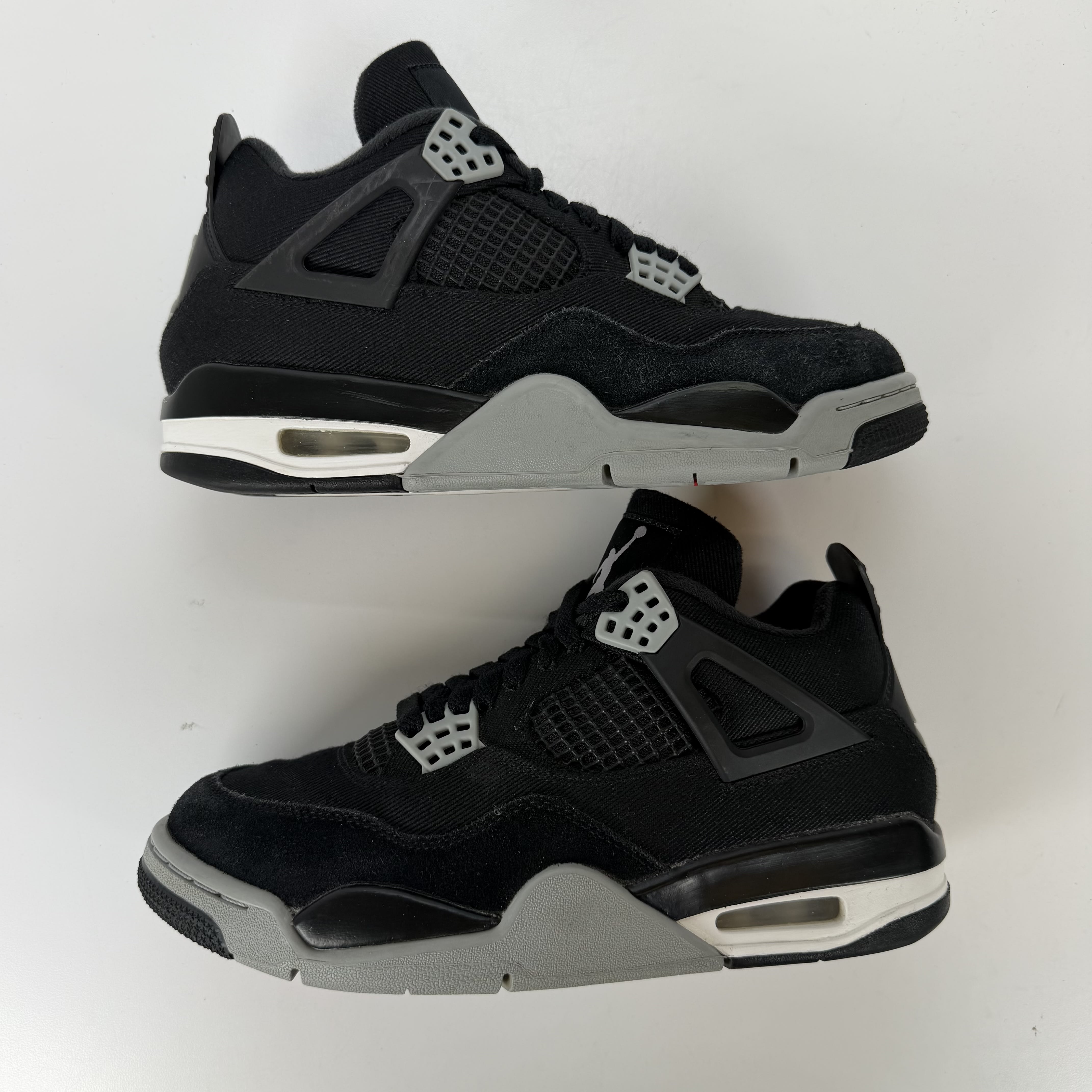 635922 Jordan 4 Retro SE Black Canvas