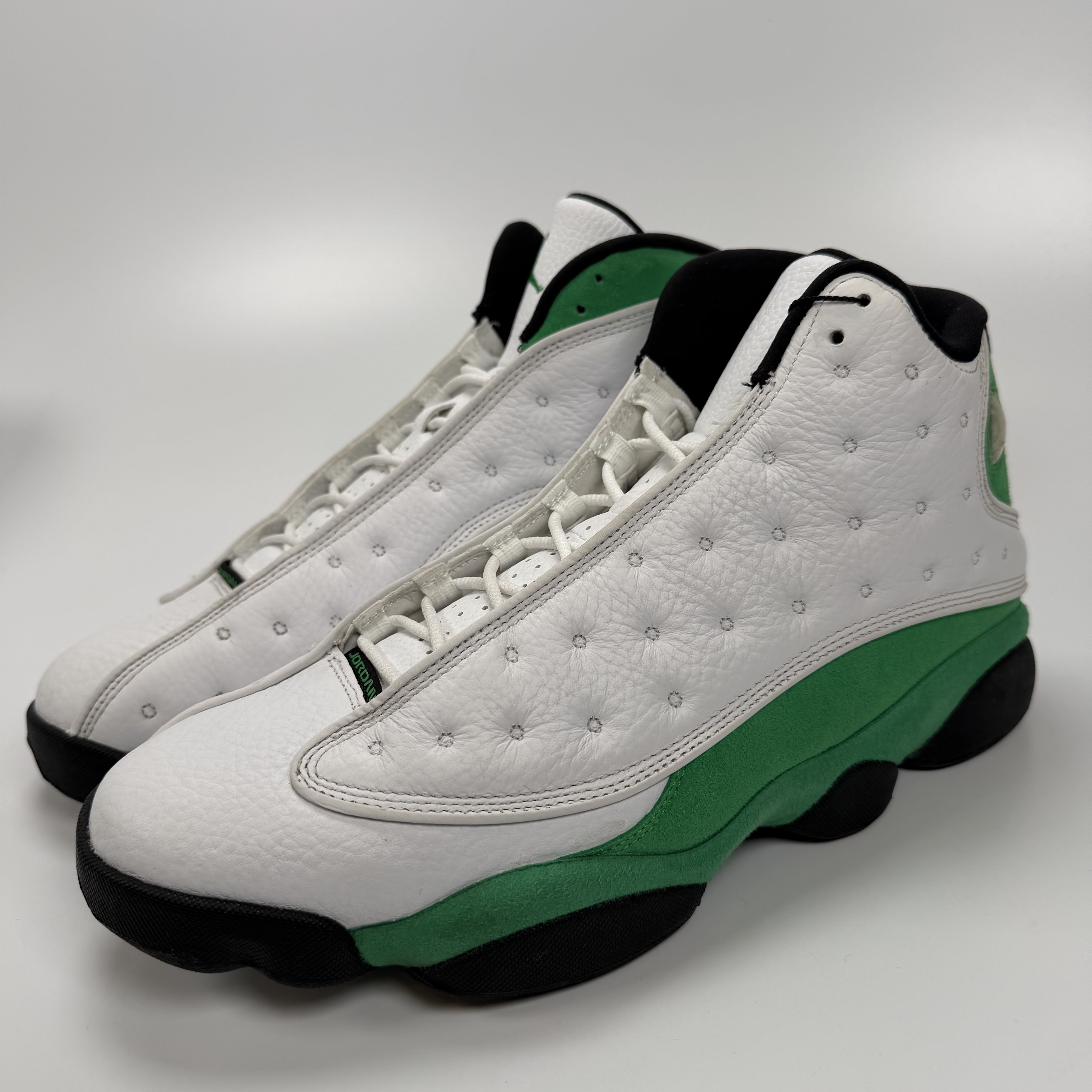 SP539 Jordan 13 Retro White Lucky Green