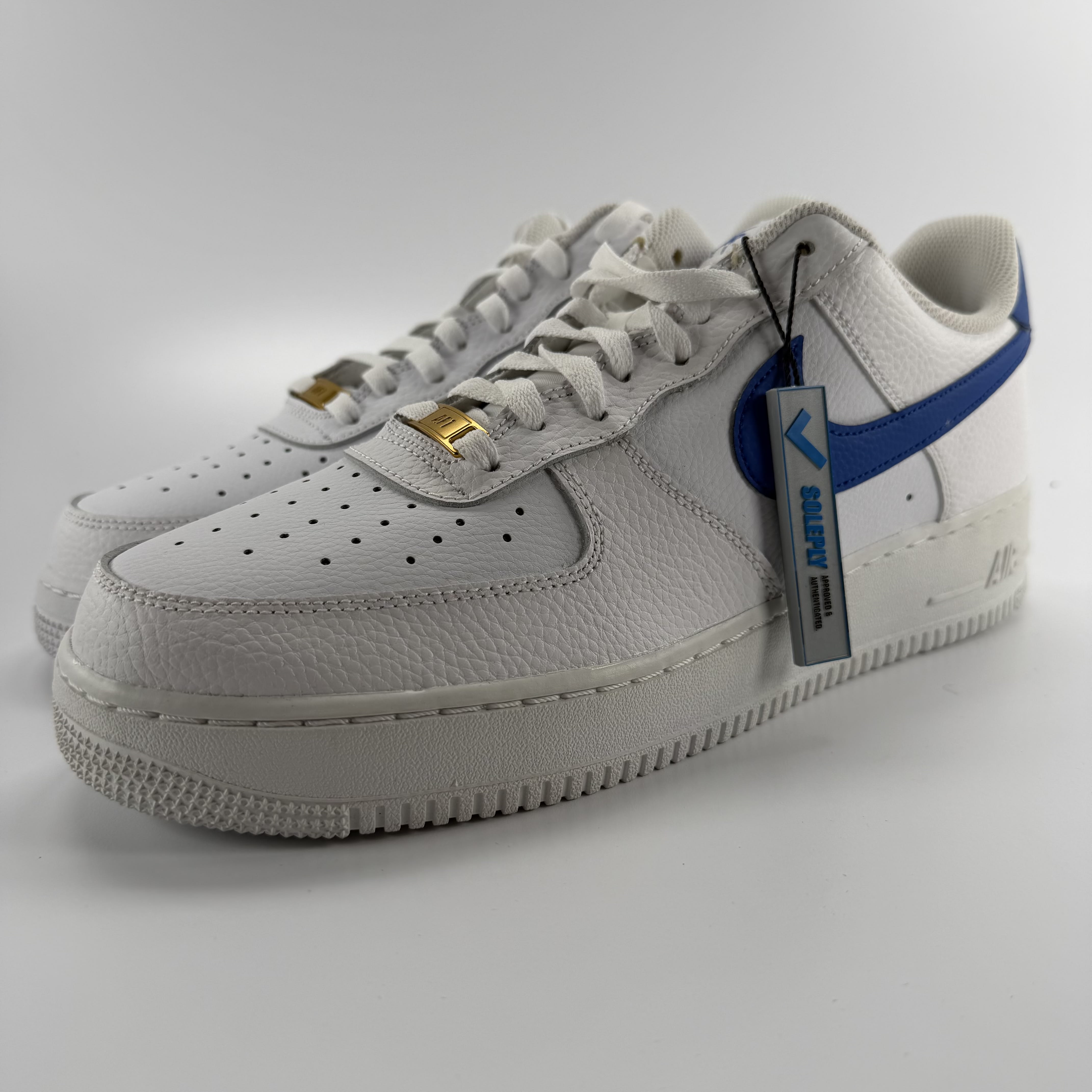 459778 Nike Air Force 1 Low White Royal Blue